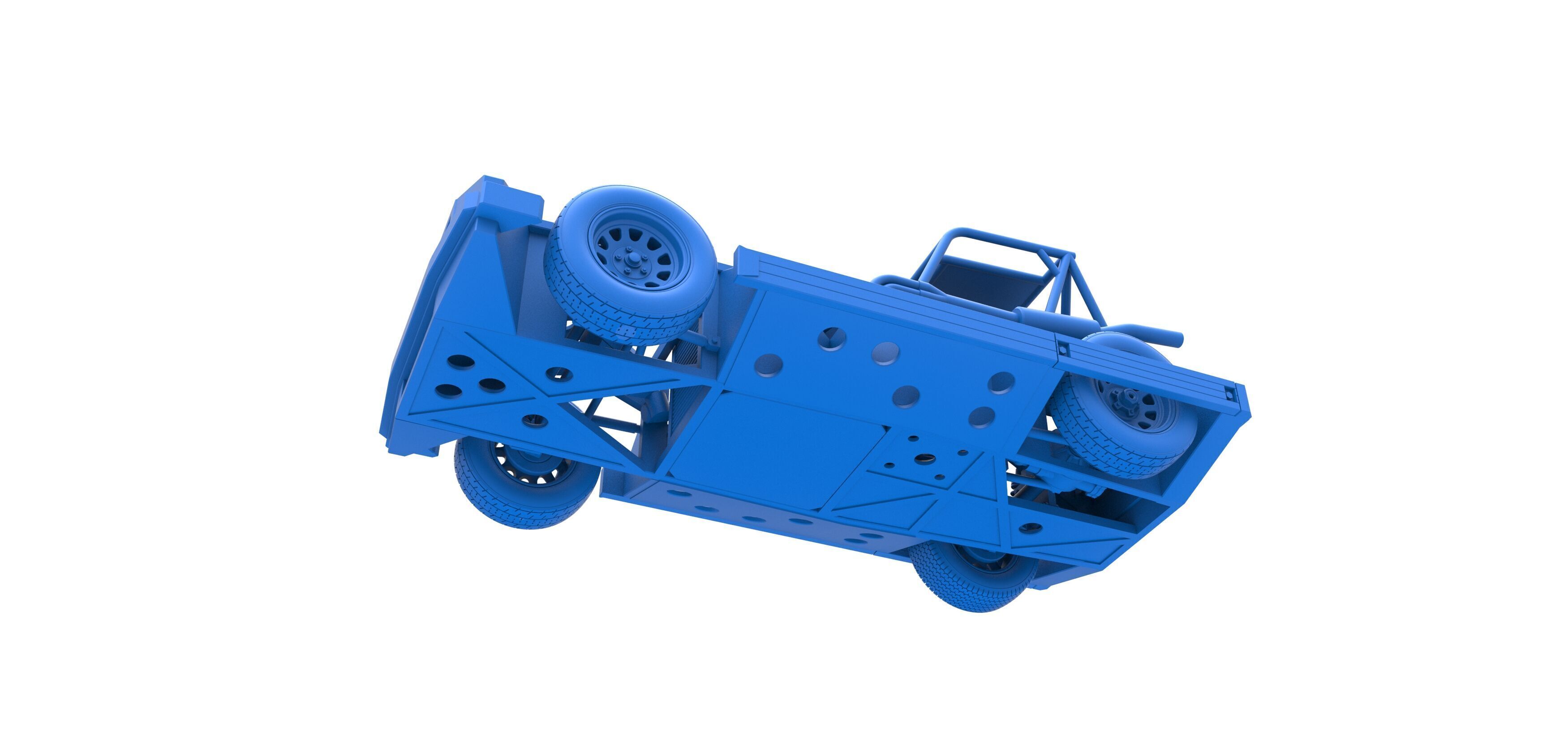 New Zealand Superstock car Base Version 3 Scale 1 to 25 3D print model_29