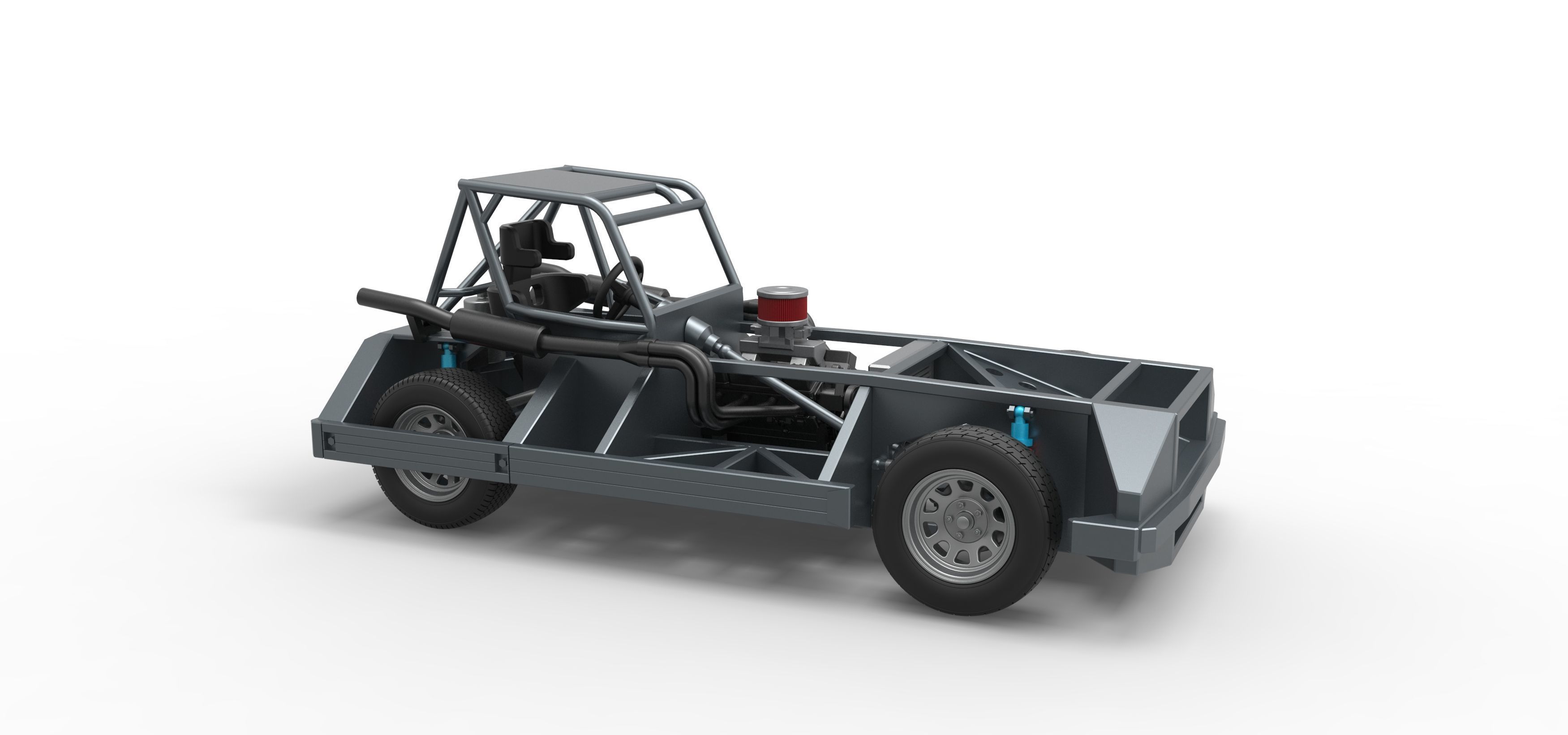 New Zealand Superstock car Base Version 3 Scale 1 to 25 3D print model_23