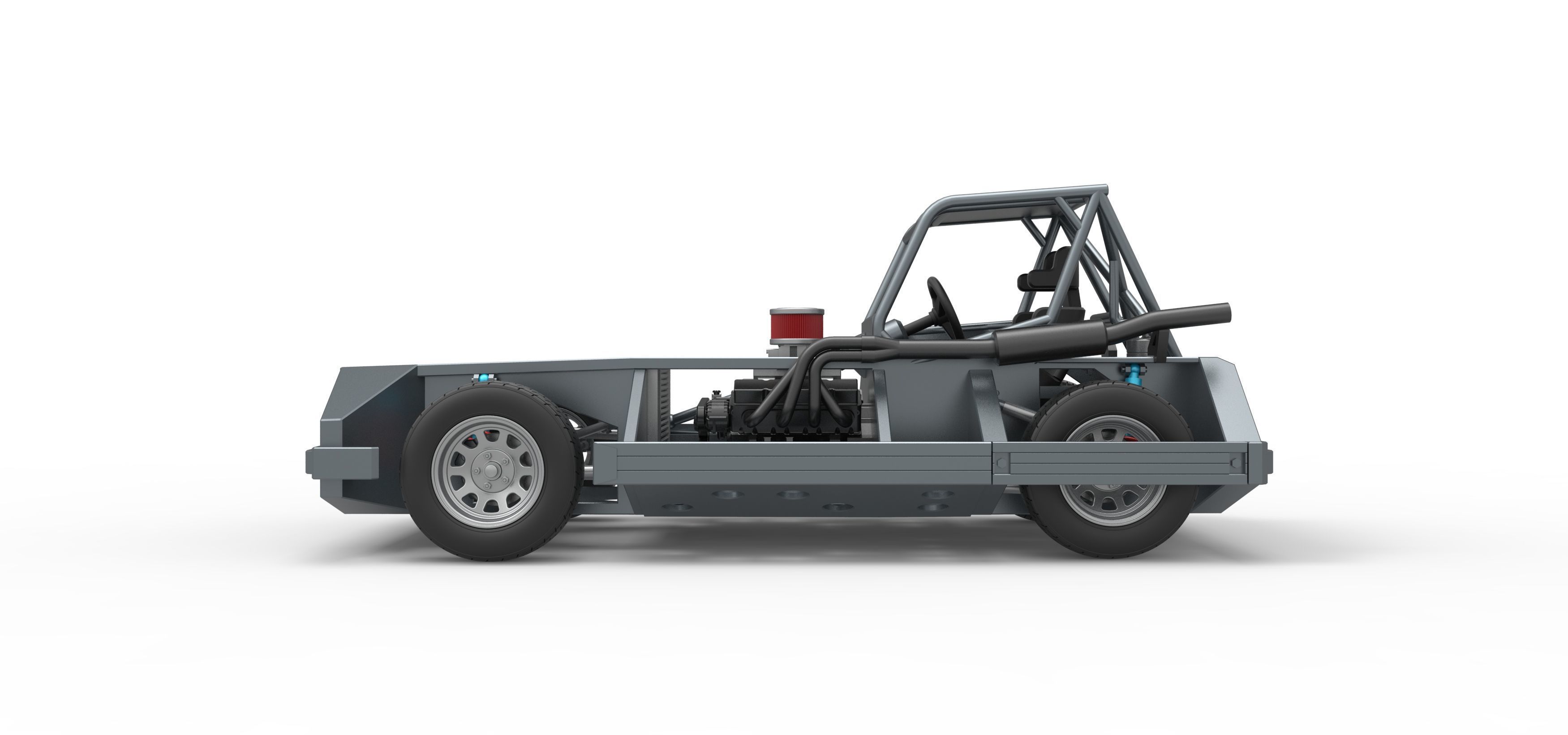 New Zealand Superstock car Base Version 3 Scale 1 to 25 3D print model_8