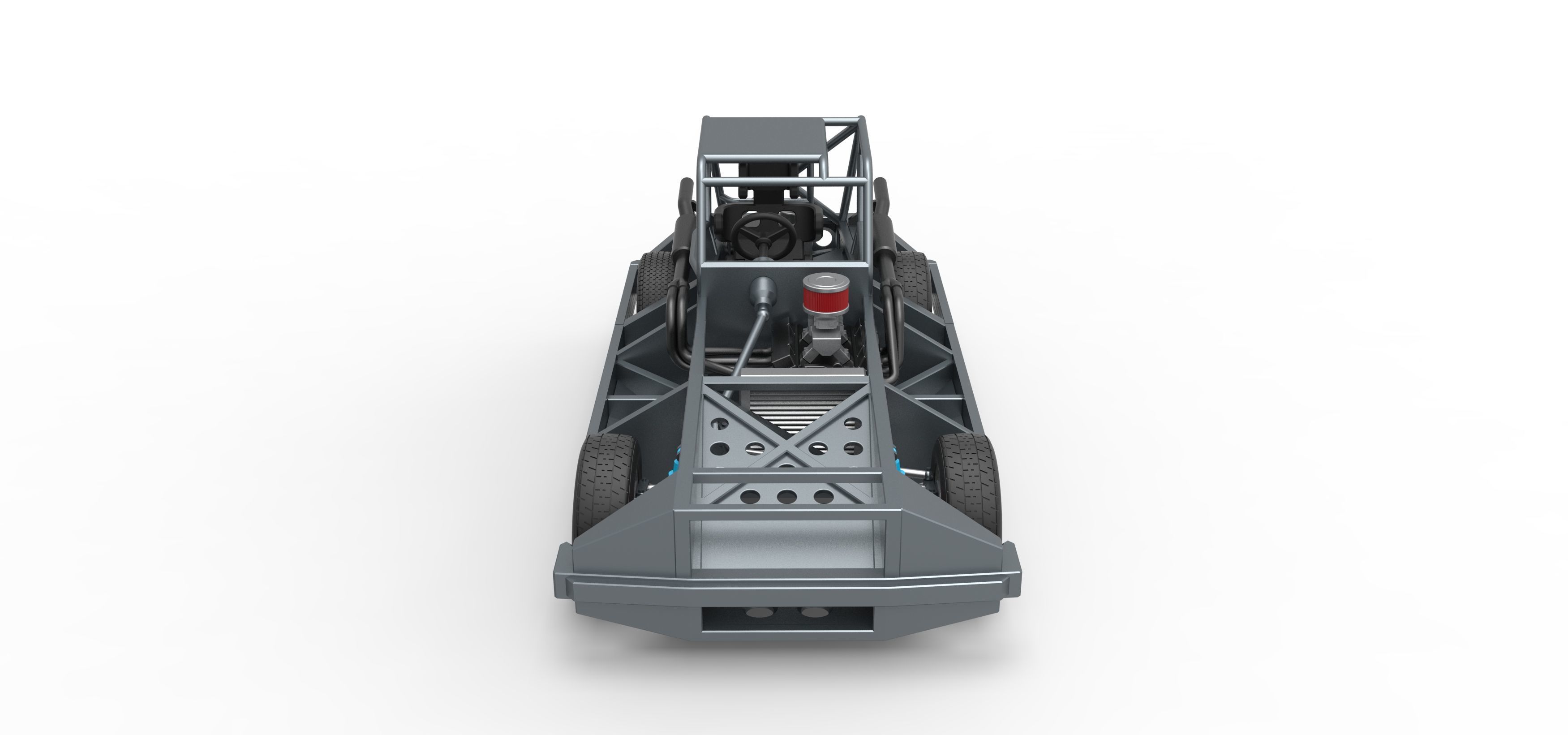 New Zealand Superstock car Base Version 3 Scale 1 to 25 3D print model_7