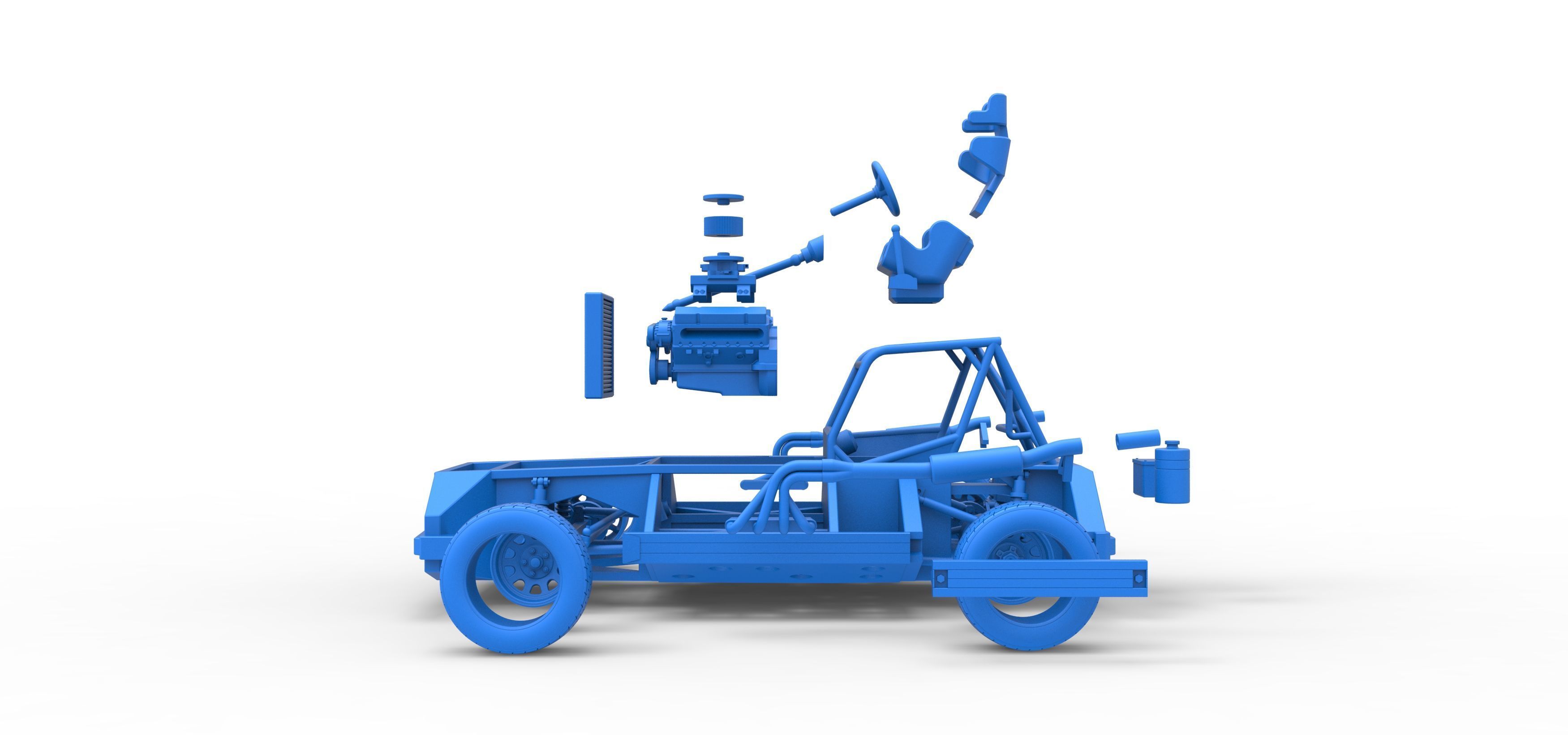 New Zealand Superstock car Base Version 3 Scale 1 to 25 3D print model_58