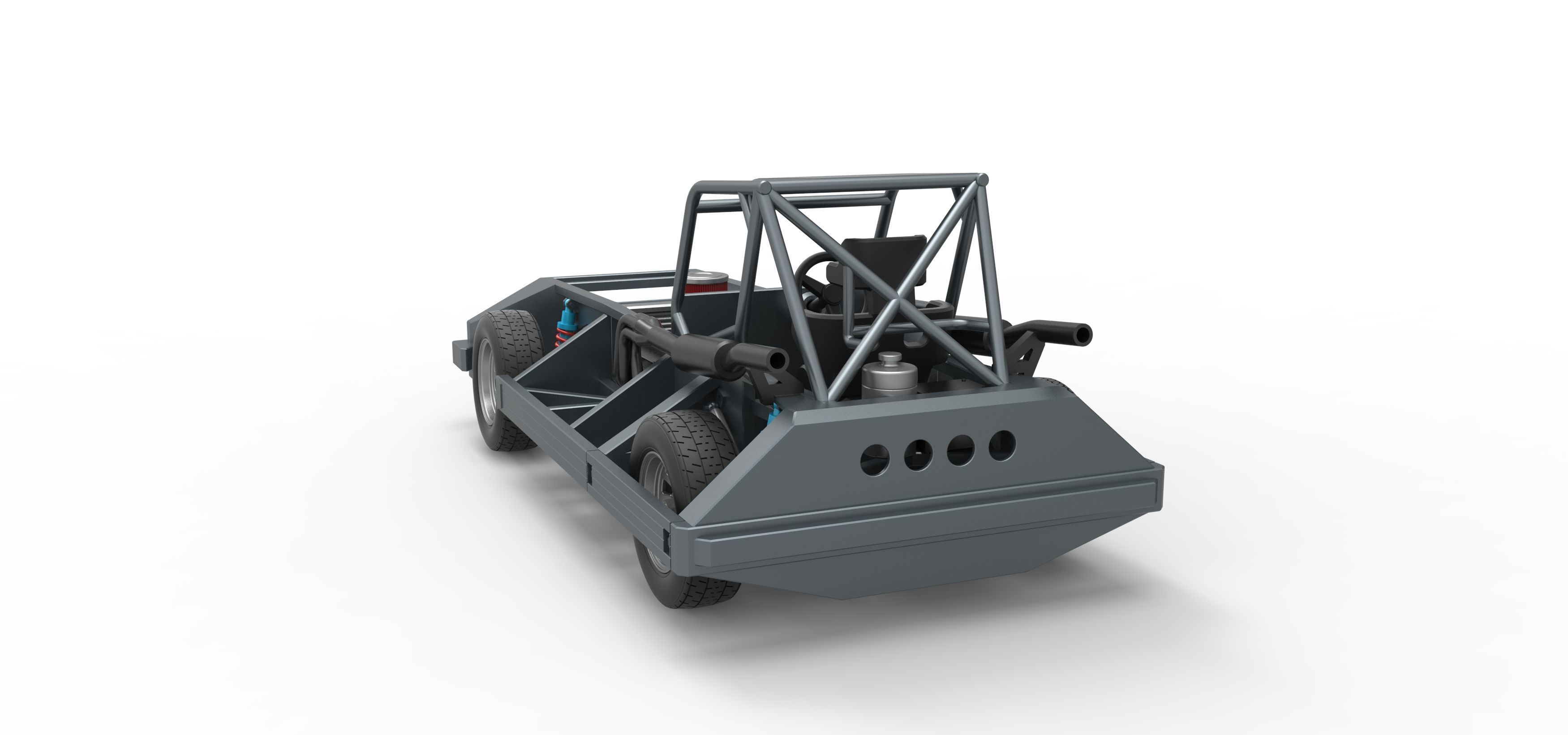 New Zealand Superstock car Base Version 3 Scale 1 to 25 3D print model_13