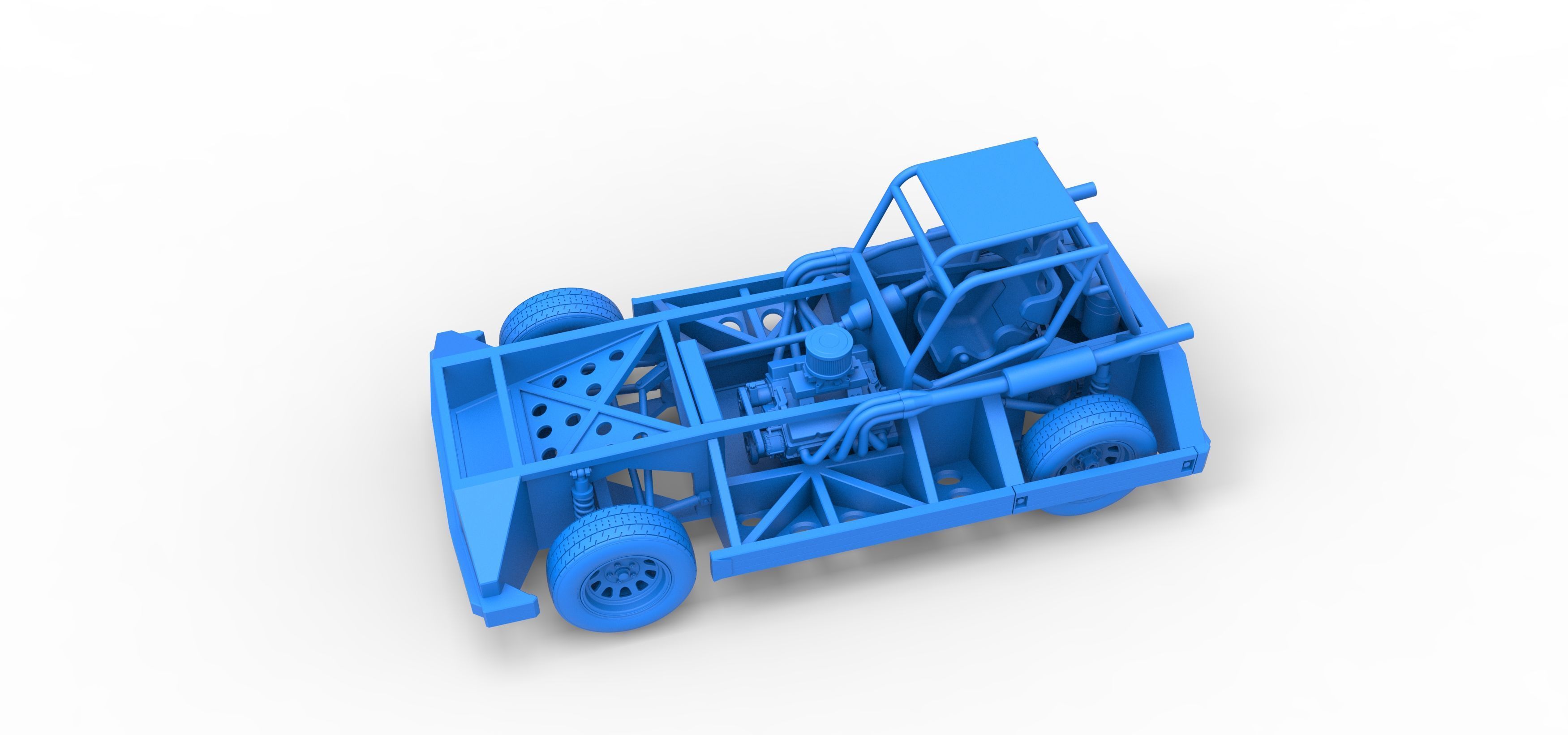 New Zealand Superstock car Base Version 3 Scale 1 to 25 3D print model_30