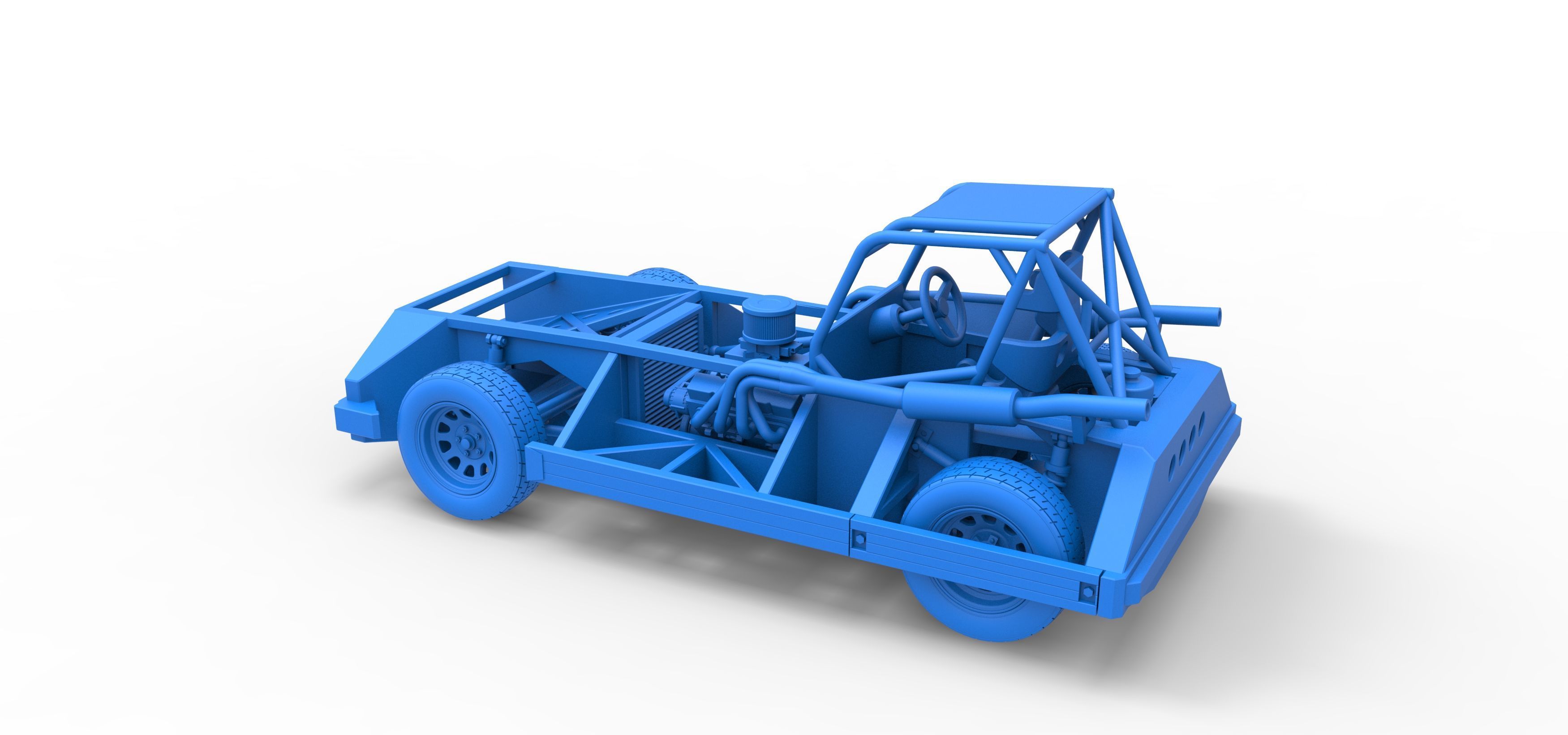 New Zealand Superstock car Base Version 3 Scale 1 to 25 3D print model_38
