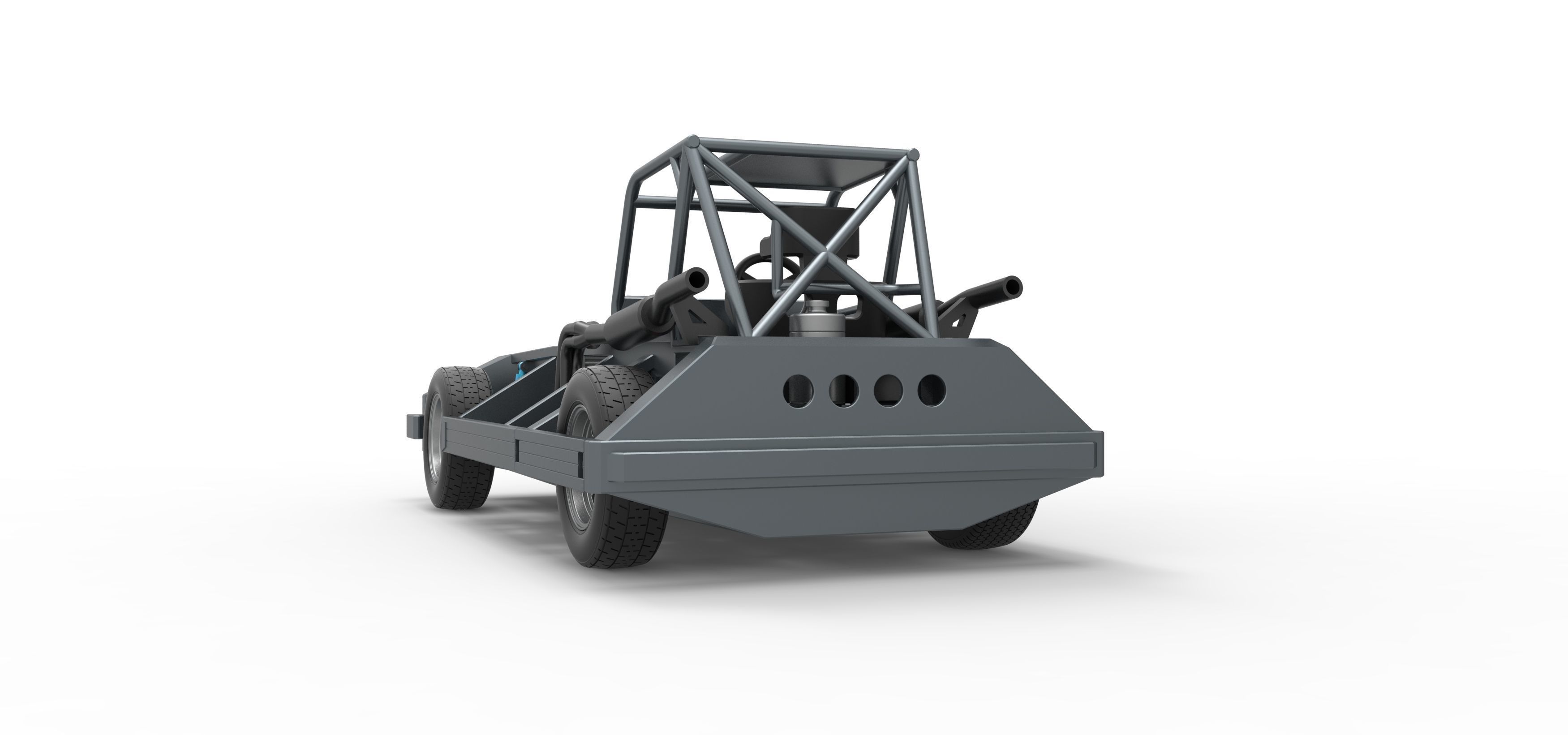 New Zealand Superstock car Base Version 3 Scale 1 to 25 3D print model_14