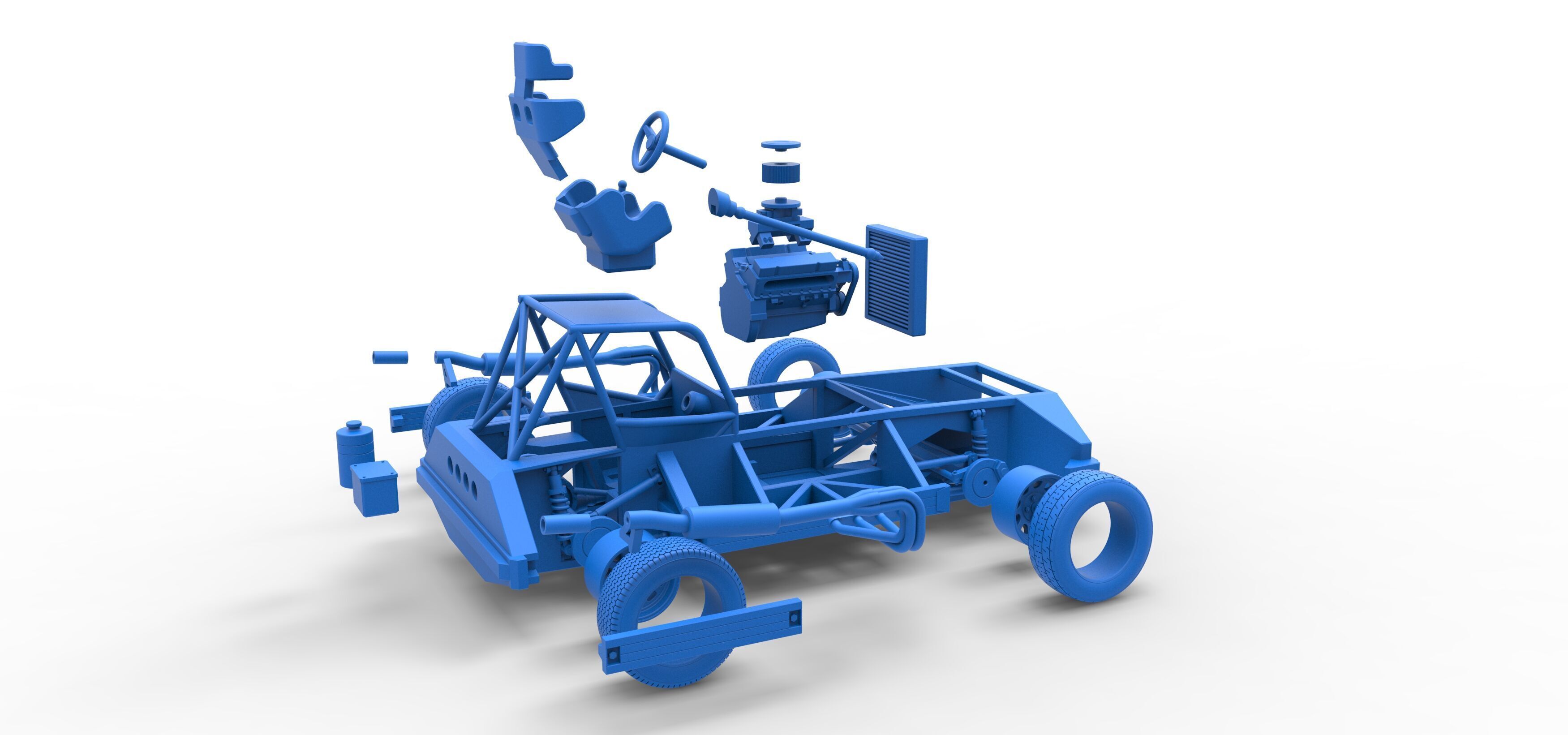 New Zealand Superstock car Base Version 3 Scale 1 to 25 3D print model_62