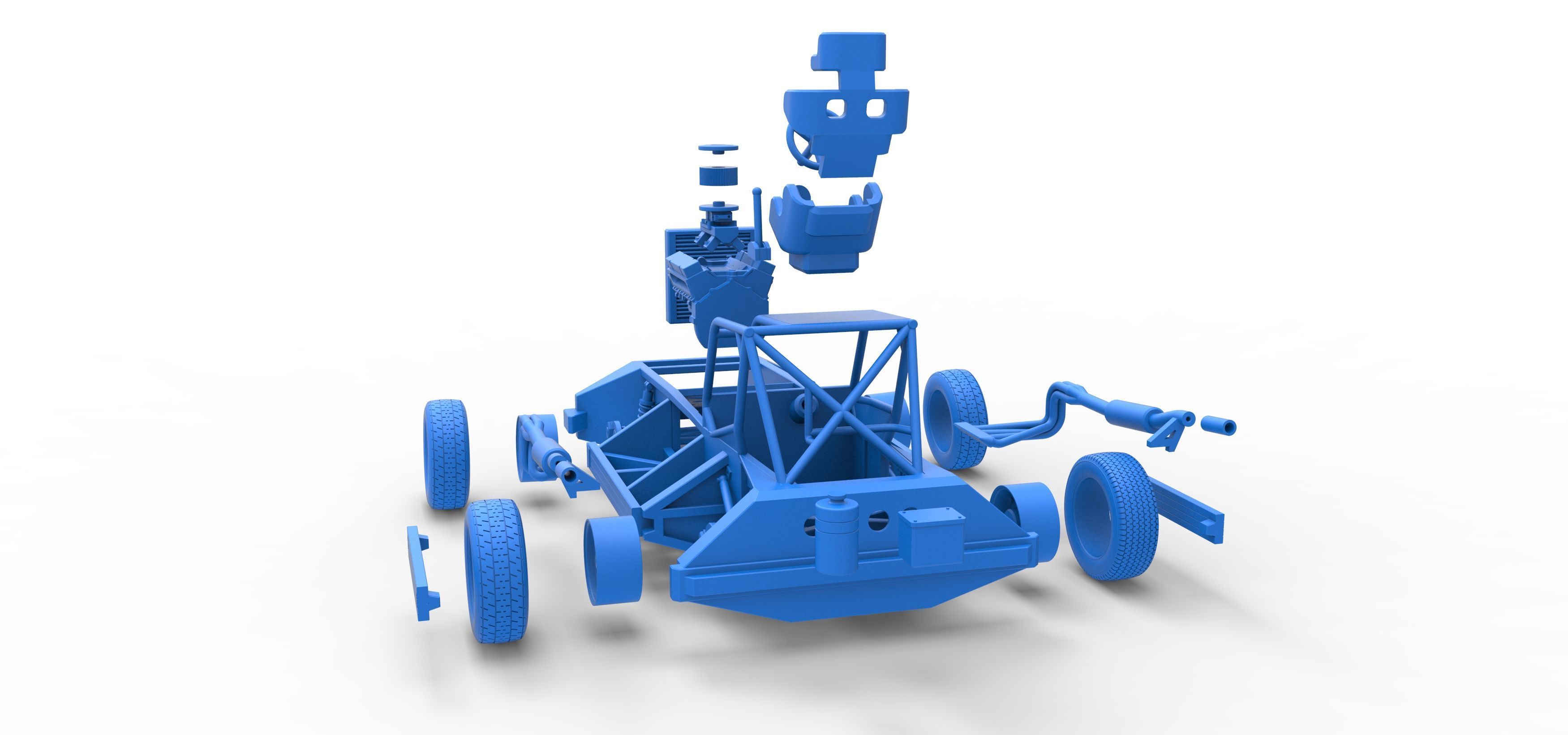 New Zealand Superstock car Base Version 3 Scale 1 to 25 3D print model_61