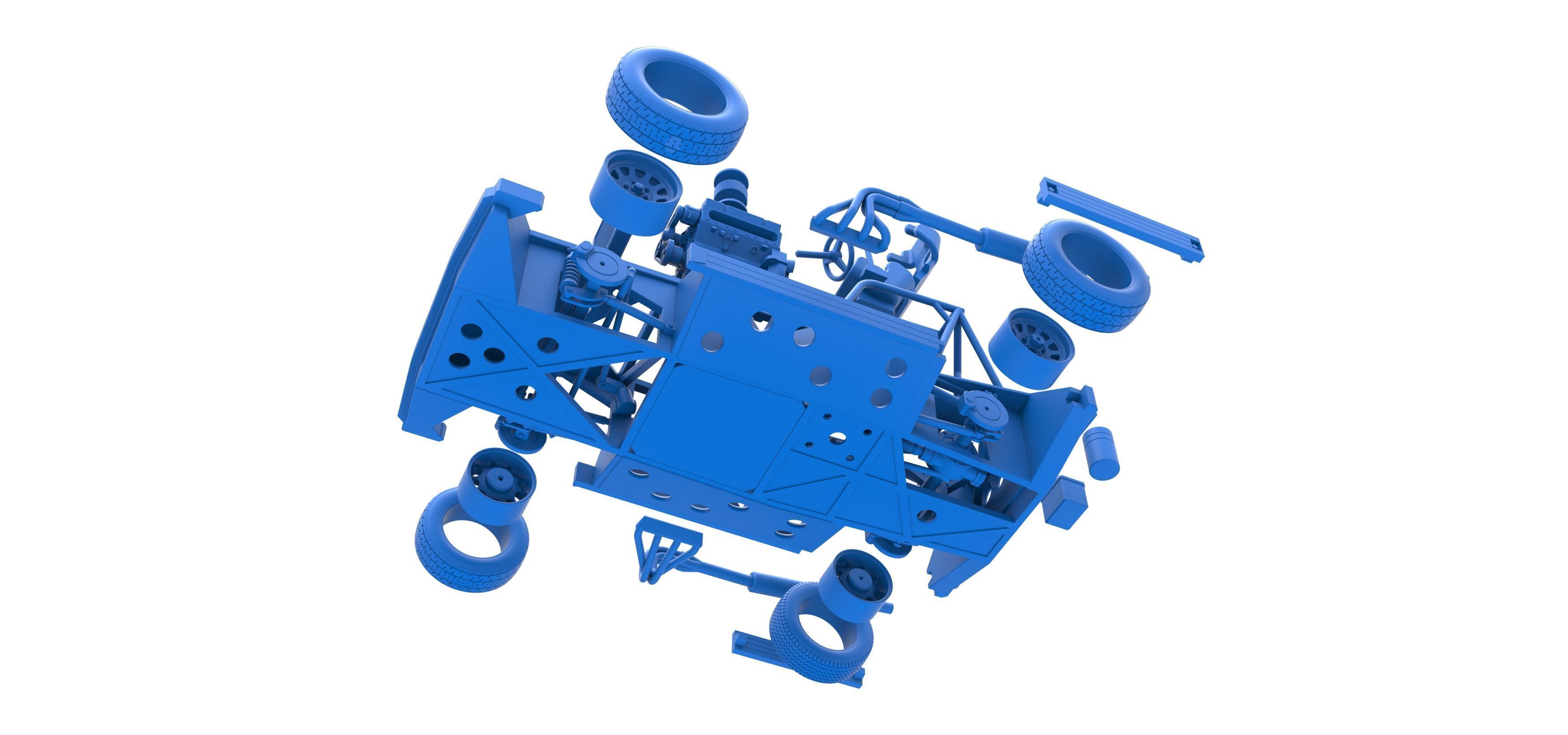 New Zealand Superstock car Base Version 3 Scale 1 to 25 3D print model_56