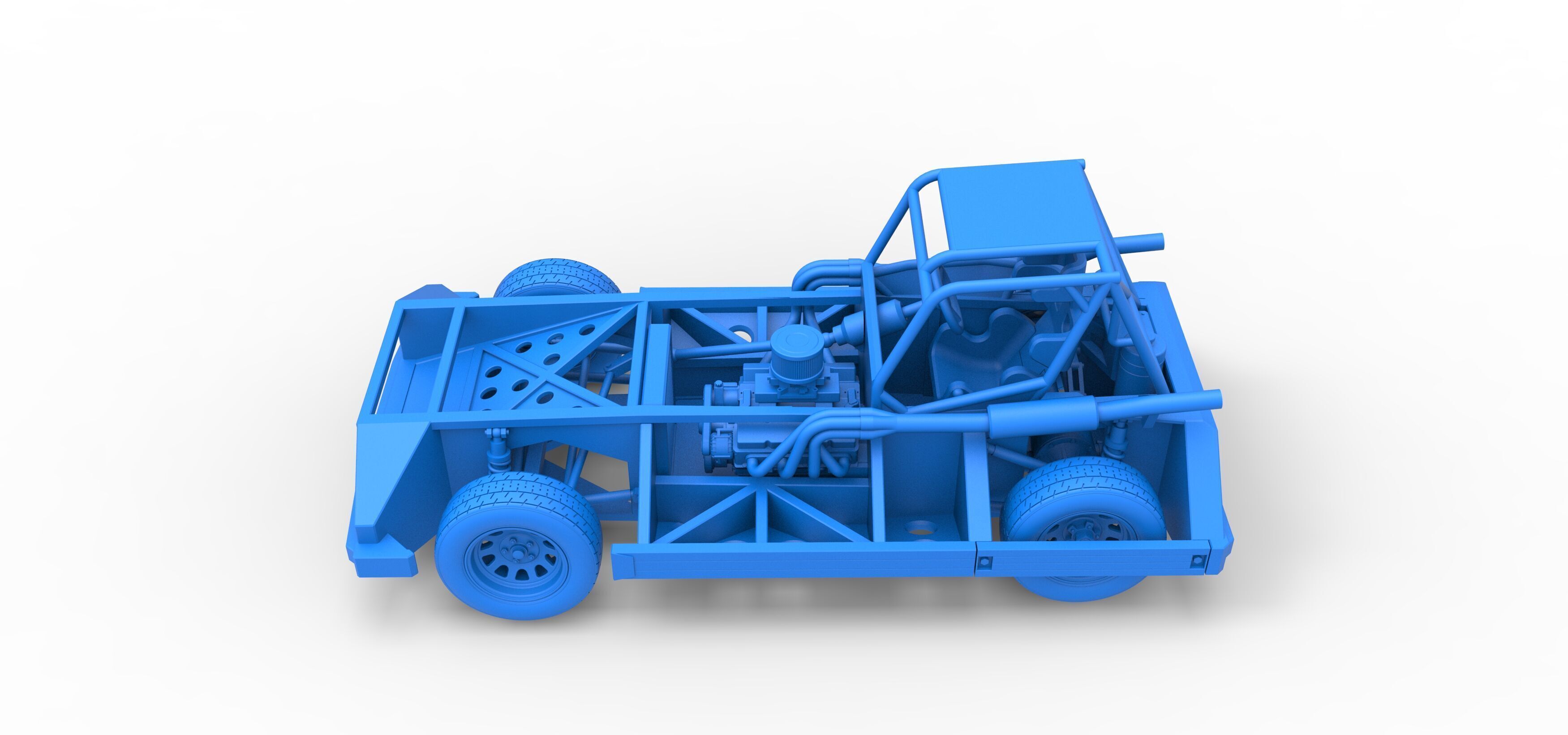 New Zealand Superstock car Base Version 3 Scale 1 to 25 3D print model_36