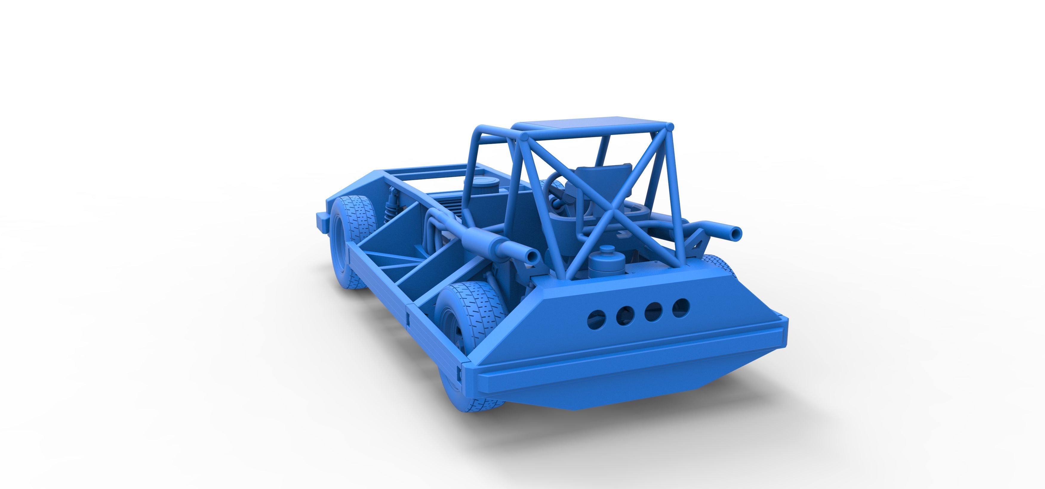 New Zealand Superstock car Base Version 3 Scale 1 to 25 3D print model_40