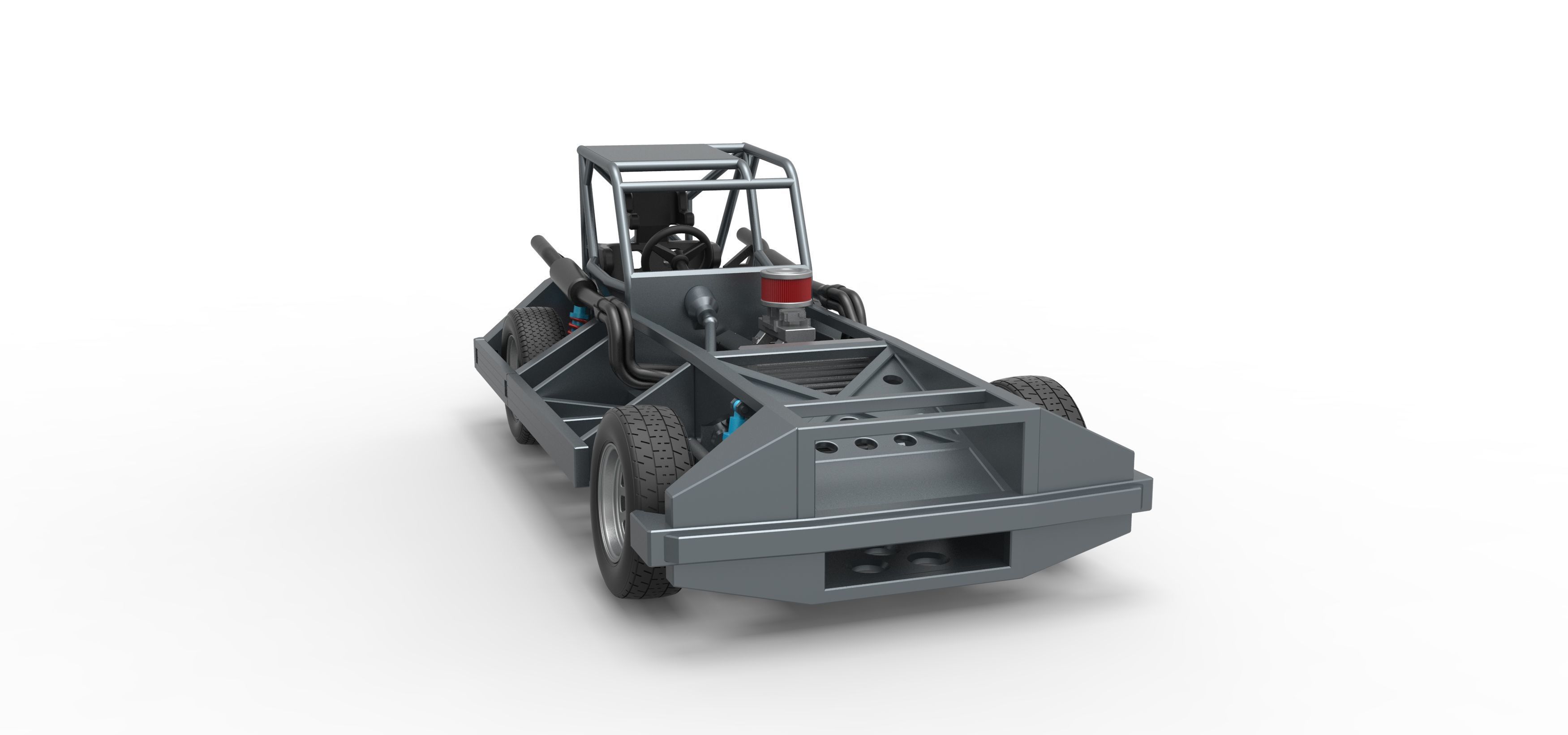 New Zealand Superstock car Base Version 3 Scale 1 to 25 3D print model_25