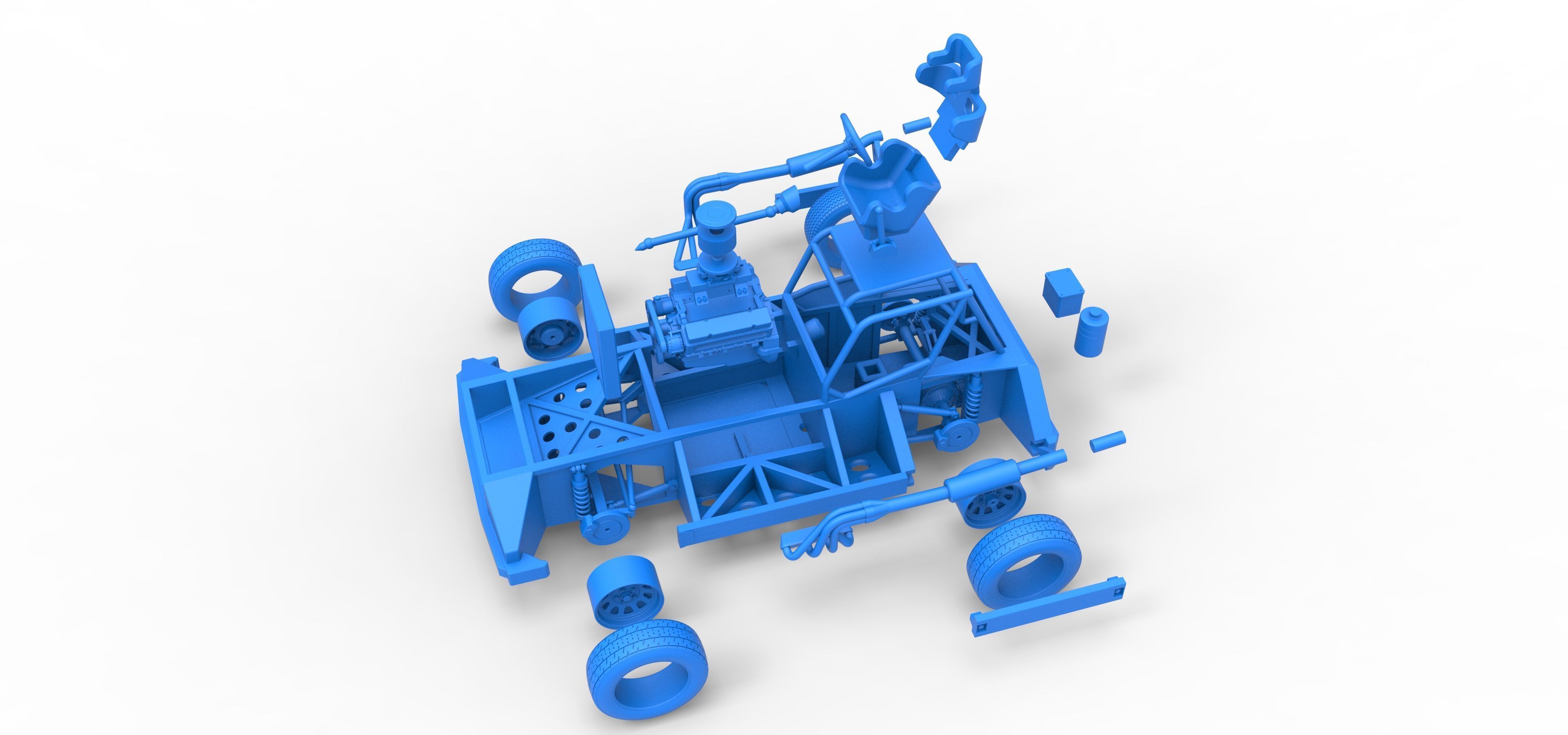 New Zealand Superstock car Base Version 3 Scale 1 to 25 3D print model_55