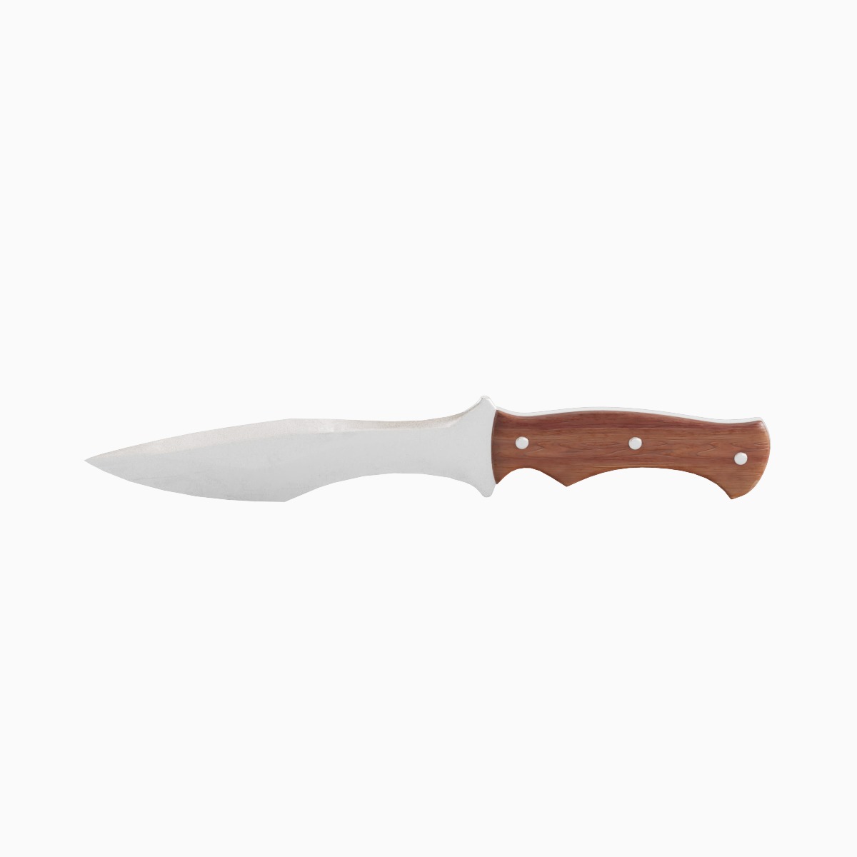 Kitchen Knife Set Low-poly 3D model_22