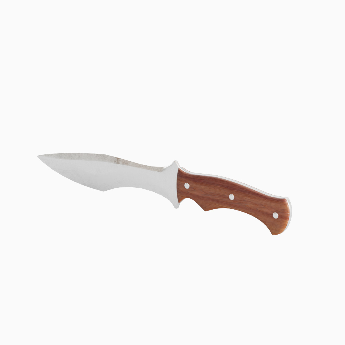 Kitchen Knife Set Low-poly 3D model_24