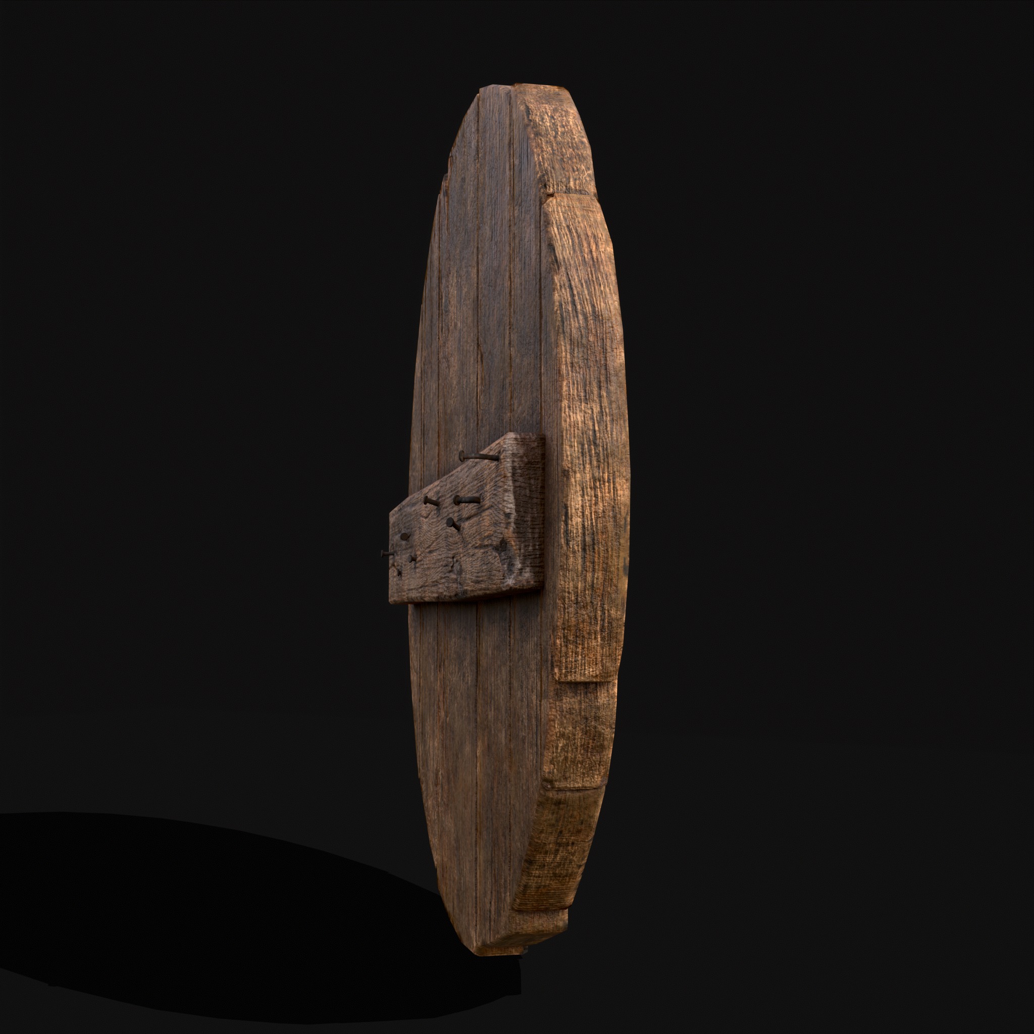 Celtic BW Coat Of Arms Low-poly 3D model_13