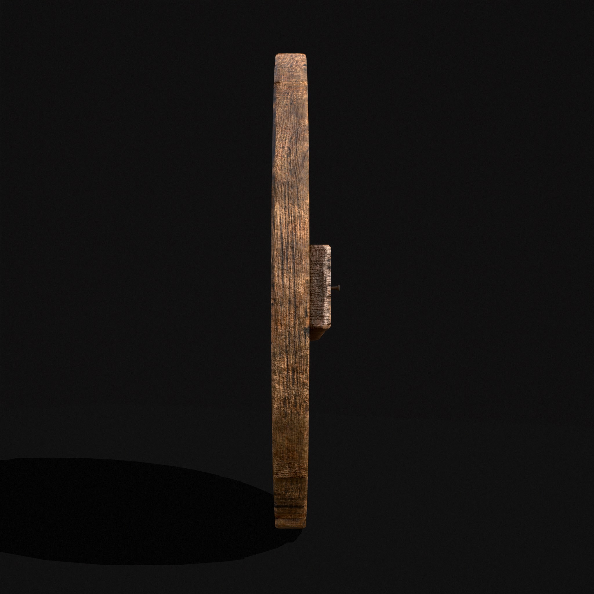 Celtic BW Coat Of Arms Low-poly 3D model_5