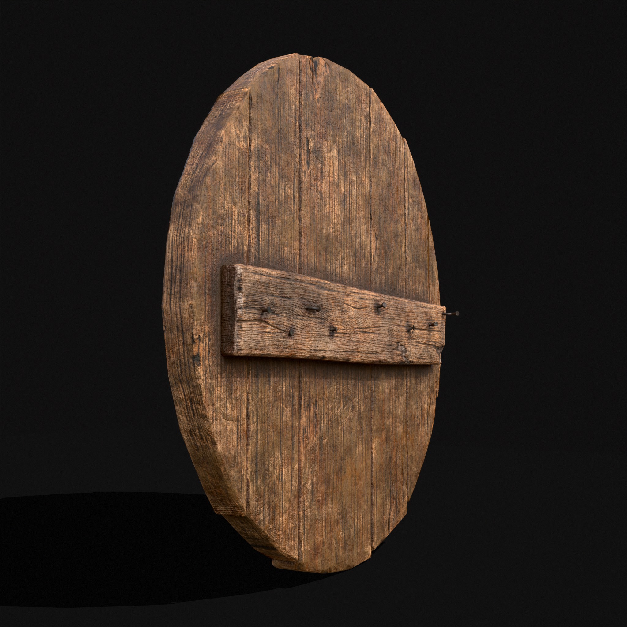 Celtic BW Coat Of Arms Low-poly 3D model_7