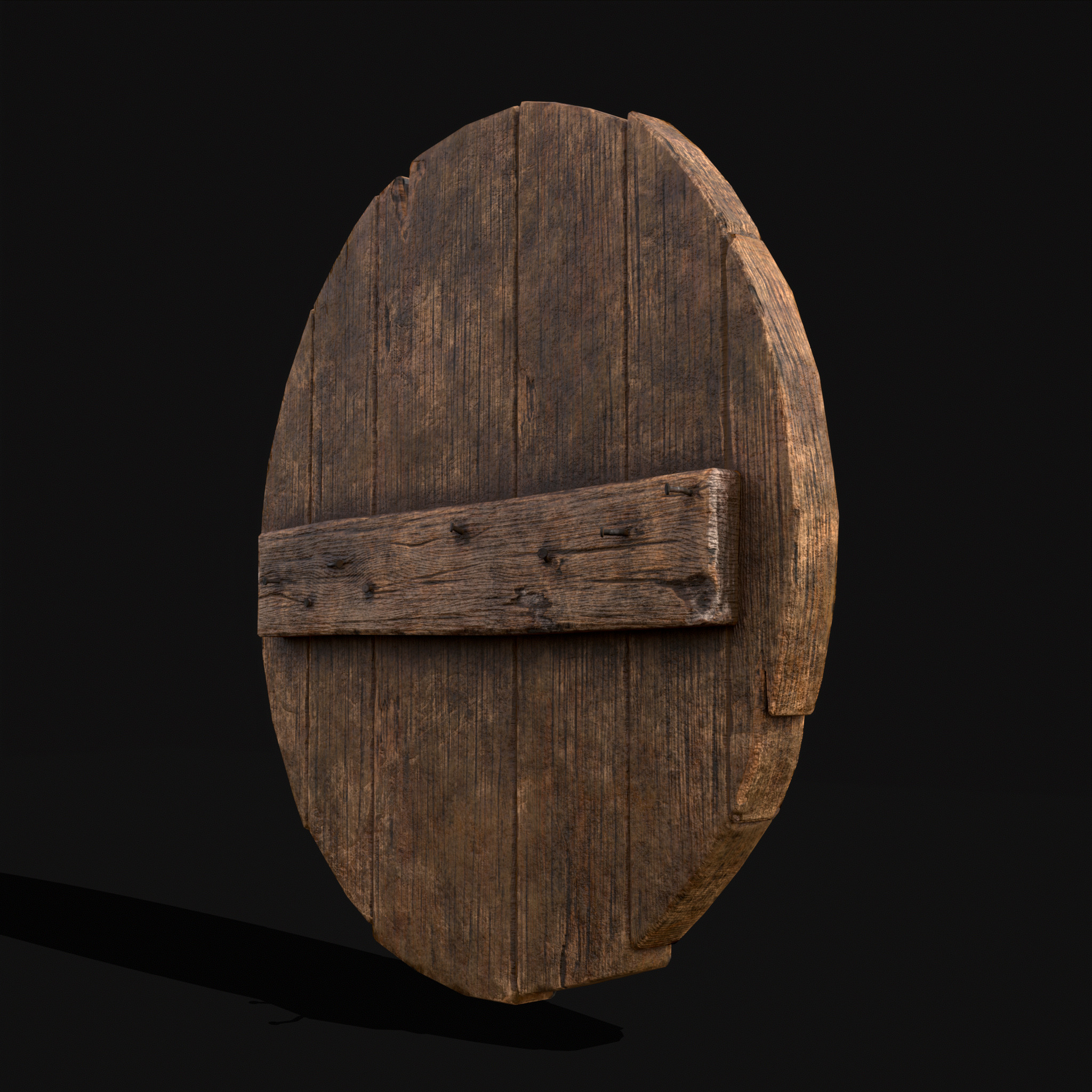 Celtic BW Coat Of Arms Low-poly 3D model_11