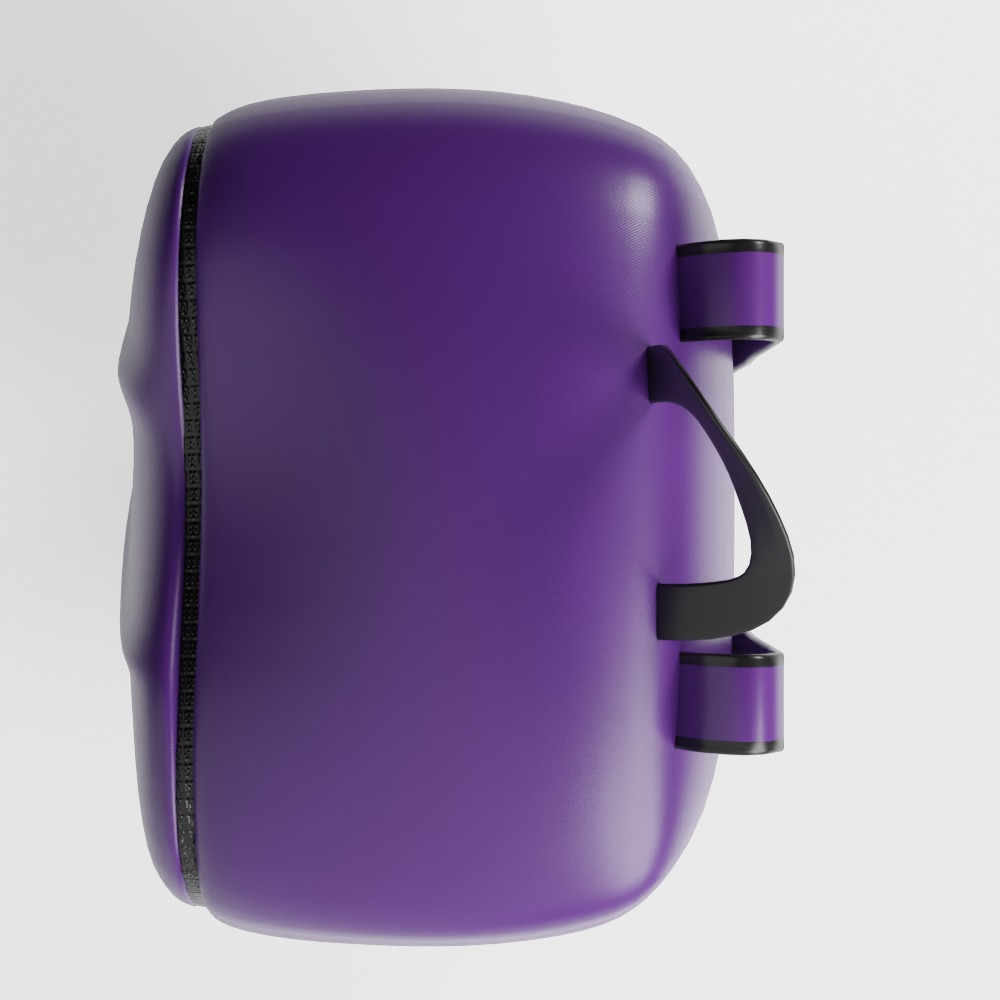 Soft Simple Stylized Carrying Touring Backpack 3D model_12