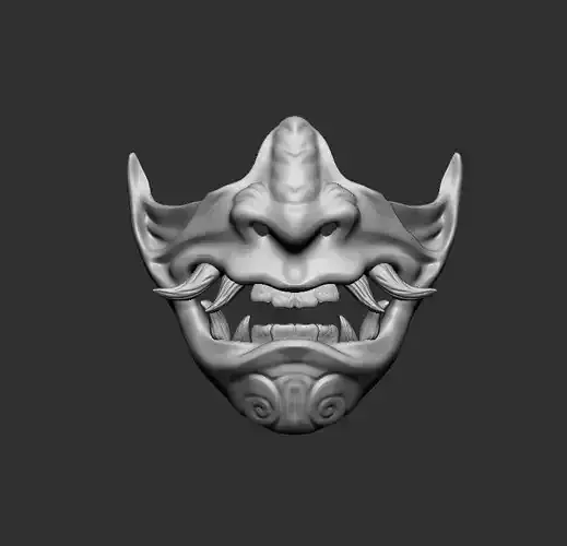 oni mask  3d model for print