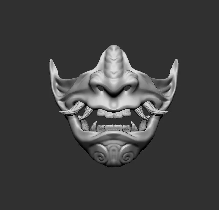 oni mask  3d model for print 3D print model_0