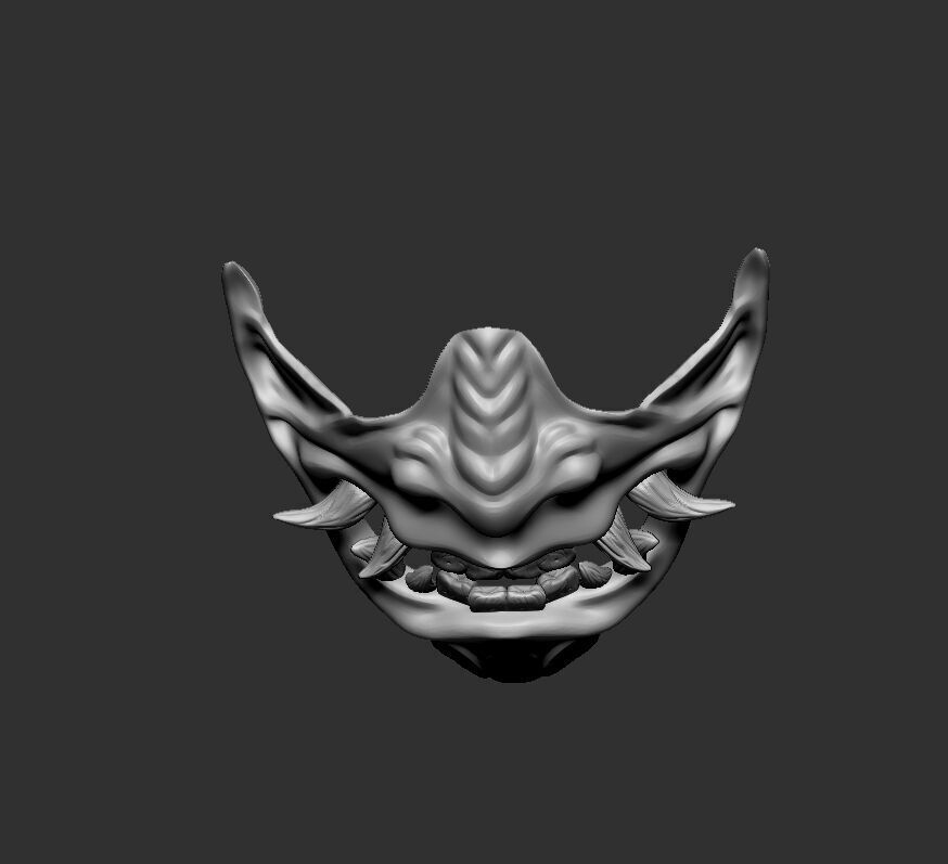 oni mask  3d model for print 3D print model_7