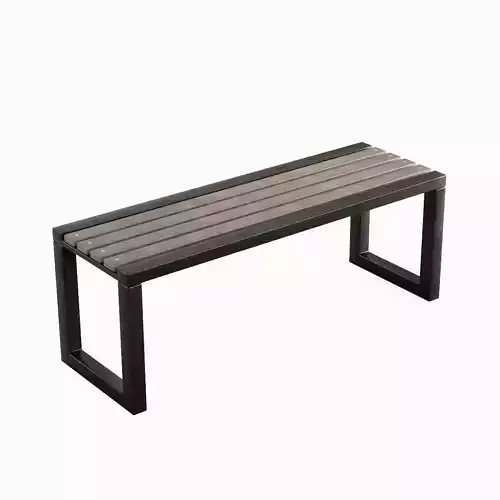 Outdoor Bench V 01 02
