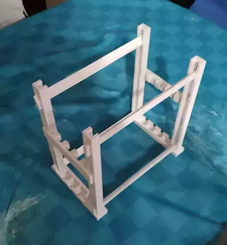 Adjustable 3D printer Filament Spool Rack