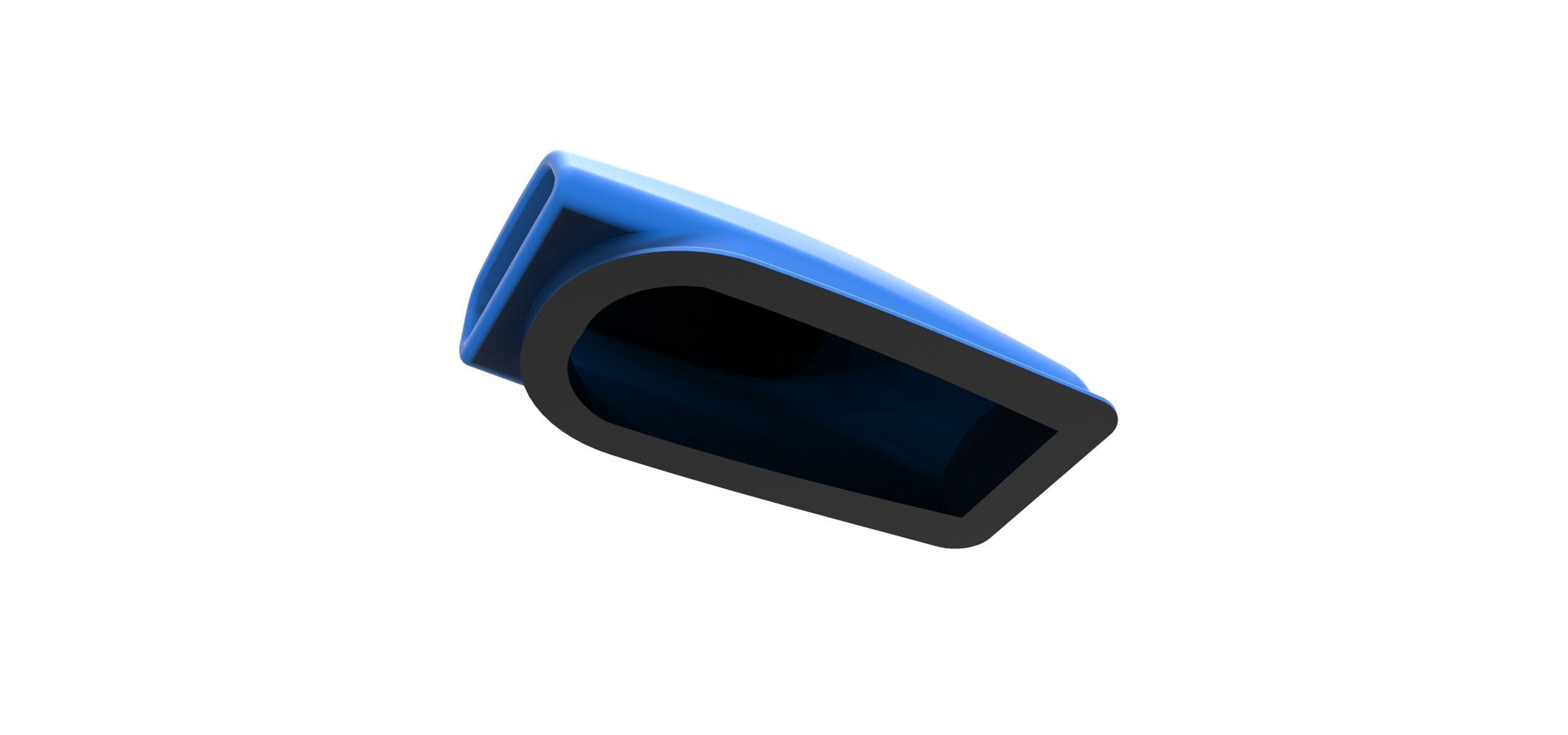 Air Scoop for dragster Version 2 Scale 1 to 25 3D print model_2