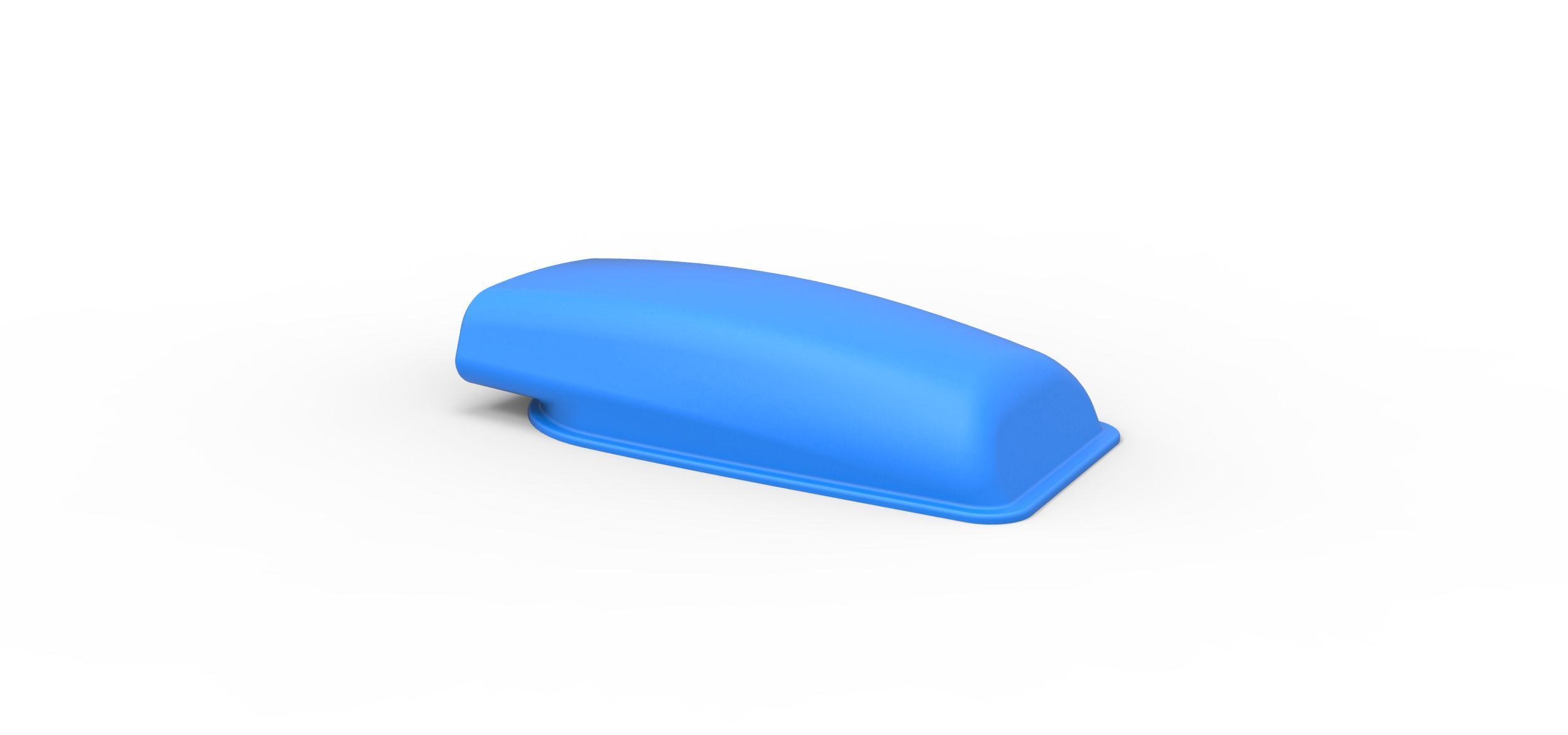 Air Scoop for dragster Version 2 Scale 1 to 25 3D print model_9