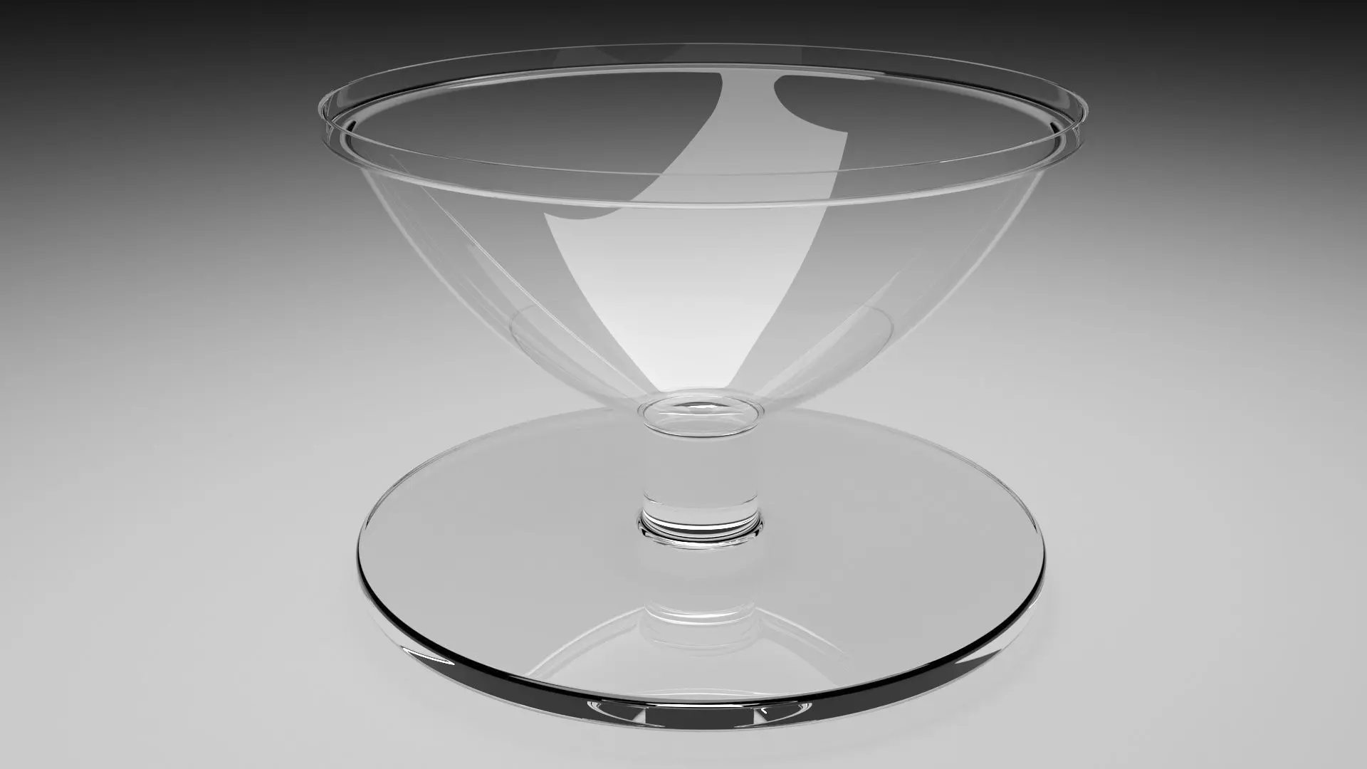 Ice Cream Bowl 3D model_0