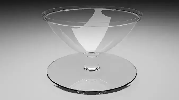 Ice Cream Bowl 3D model