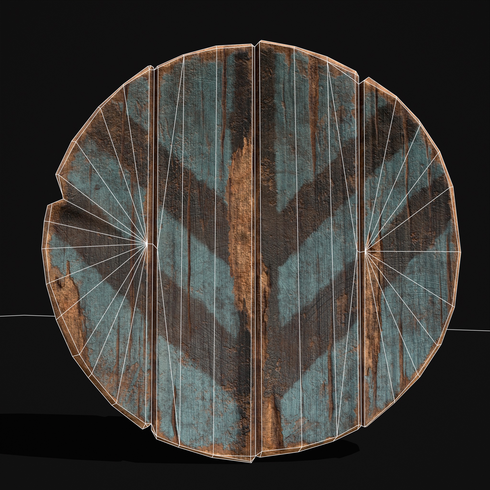 Coat of Arms BB Low-poly 3D model_24