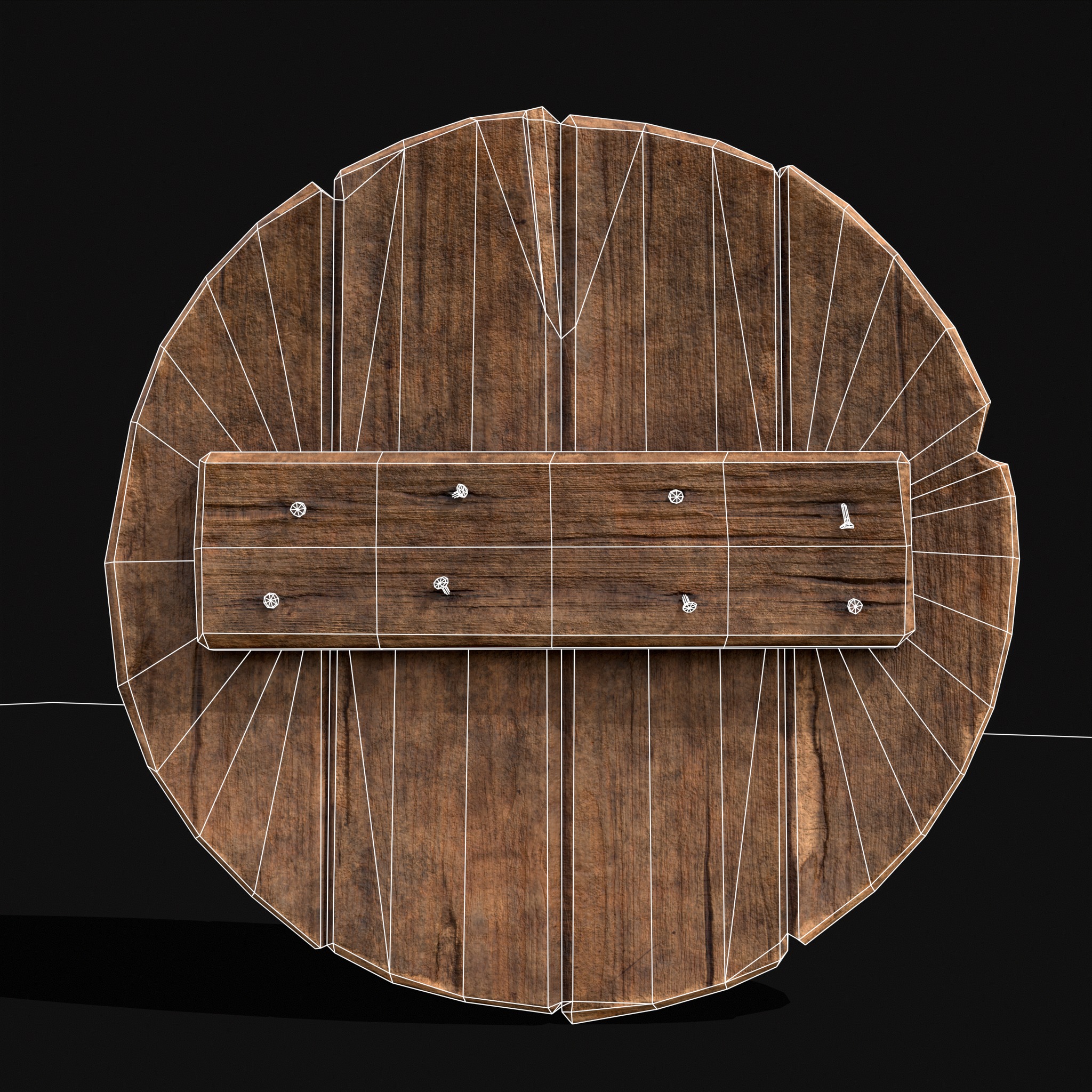 Coat of Arms BB Low-poly 3D model_12