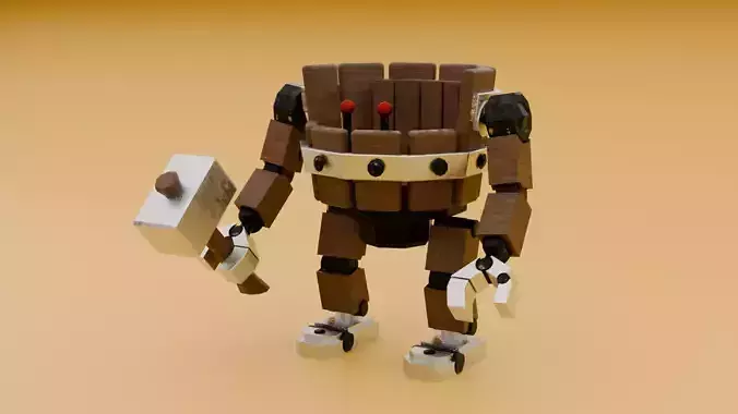 Game-Ready Rig Low-Poly Battle Machine Clash of Clans Inspired Low-poly 3D model Game-Ready Rig Low-Poly Battle Machine Clash of Clans Inspired Low-poly 3D model