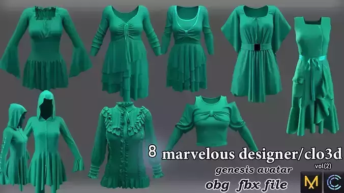 the second collection of women s  clothing in marvelous 