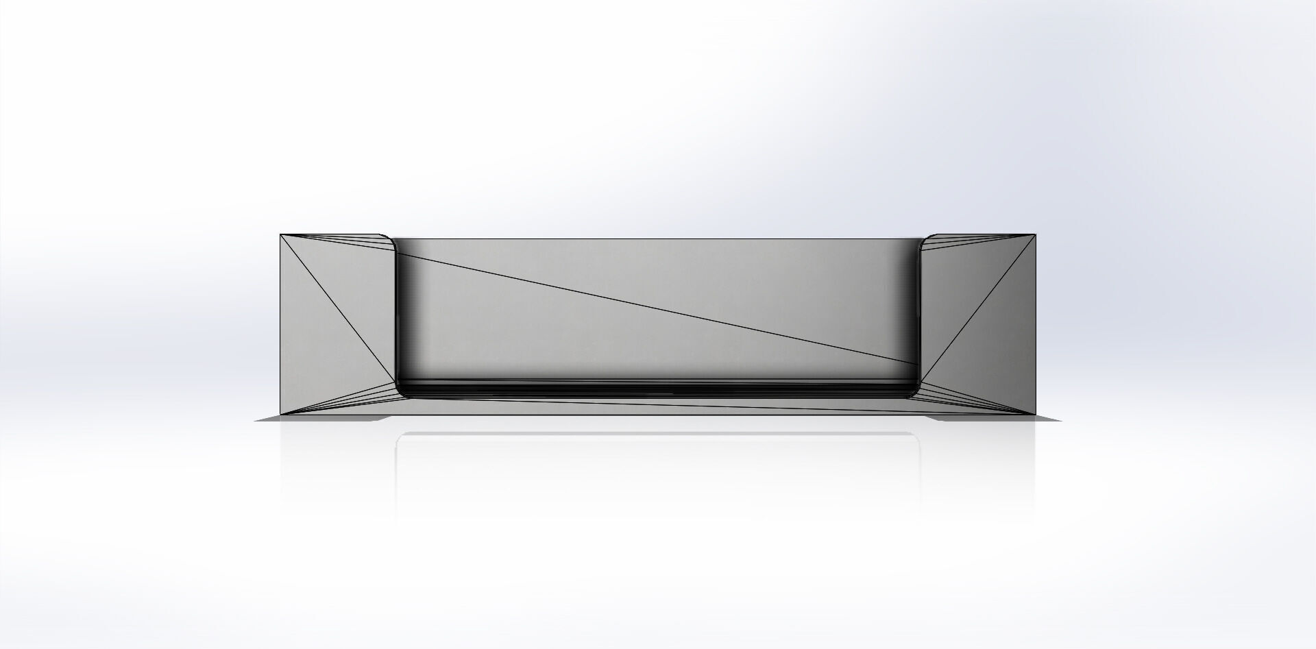 Suporte de Pasta Fichario Curto Binder Folder Short Support 3D print model_7