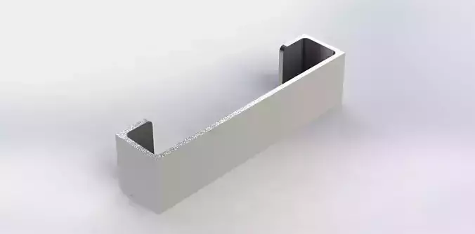 Suporte de Pasta Fichario Curto Binder Folder Short Support 3D print model