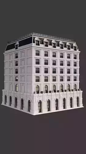 SketchUp classic building 