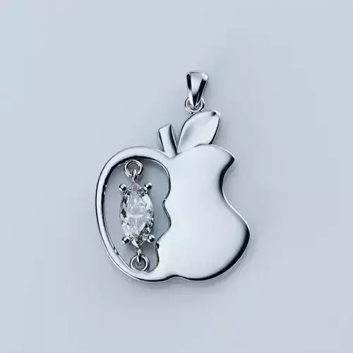 Pendant Apple 3D Model