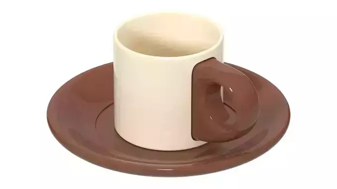Coffee Cup With Saucer