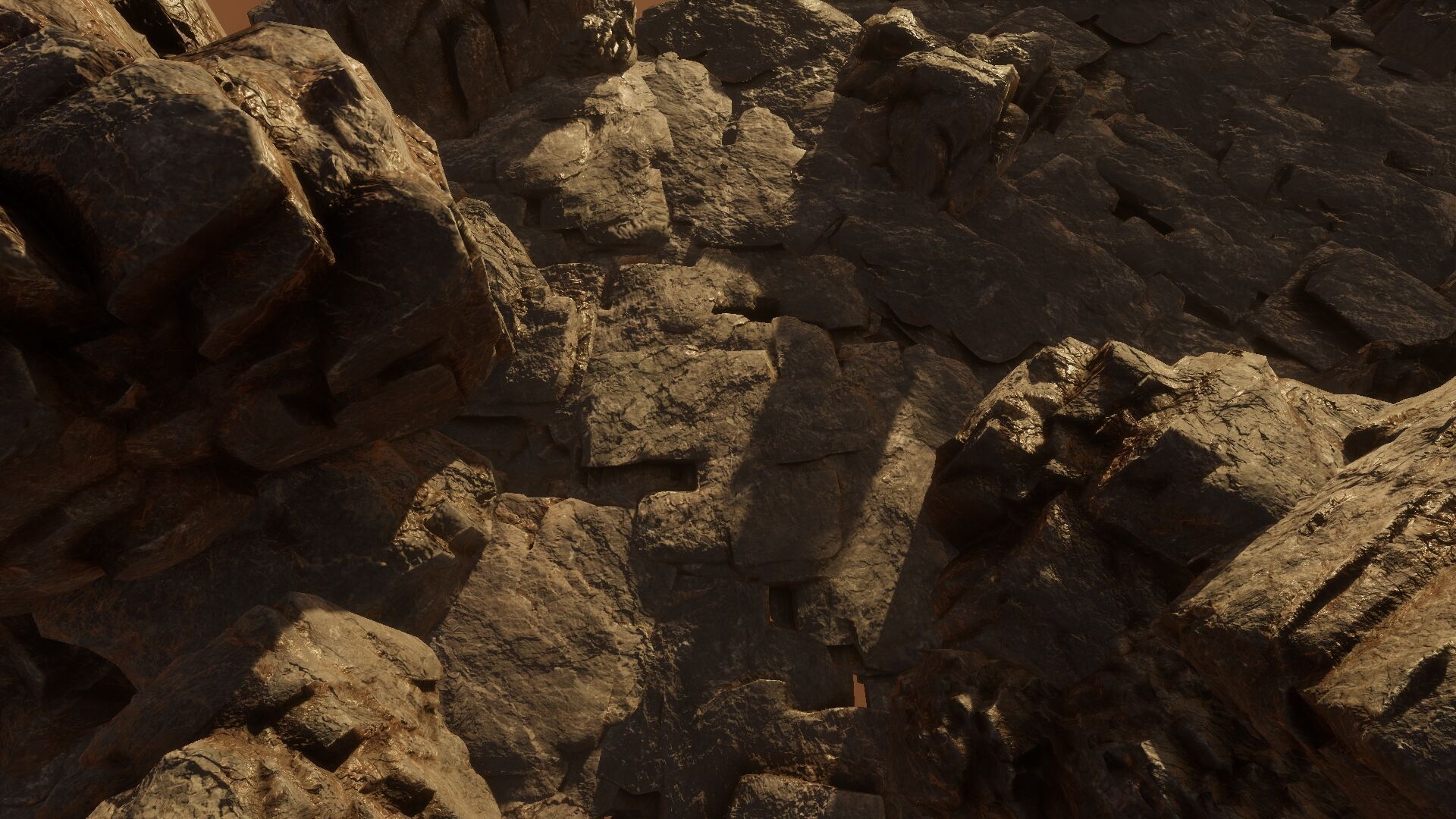 Game Ready Rocks Pack Low-poly 3D model_7