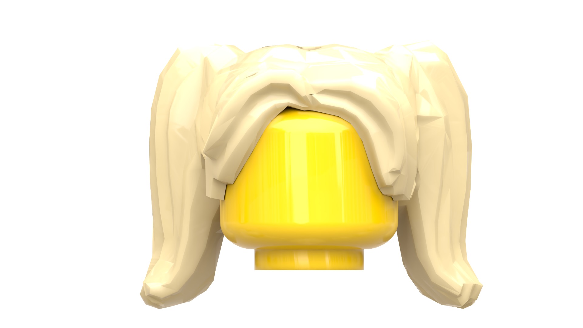 TwinD Lego  - Minifigure Hair pack 2 3D print model_31