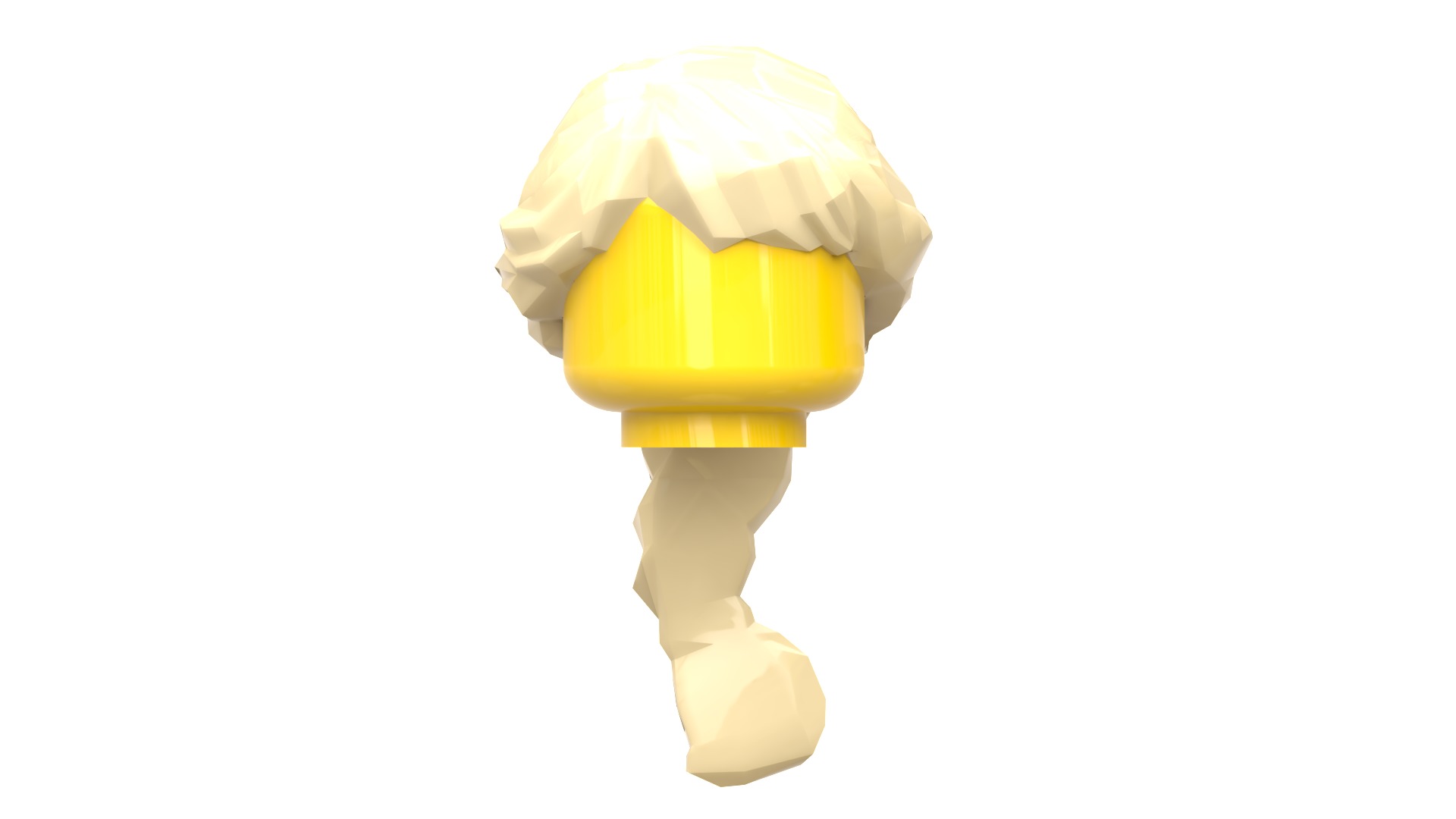 TwinD Lego  - Minifigure Hair pack 2 3D print model_9