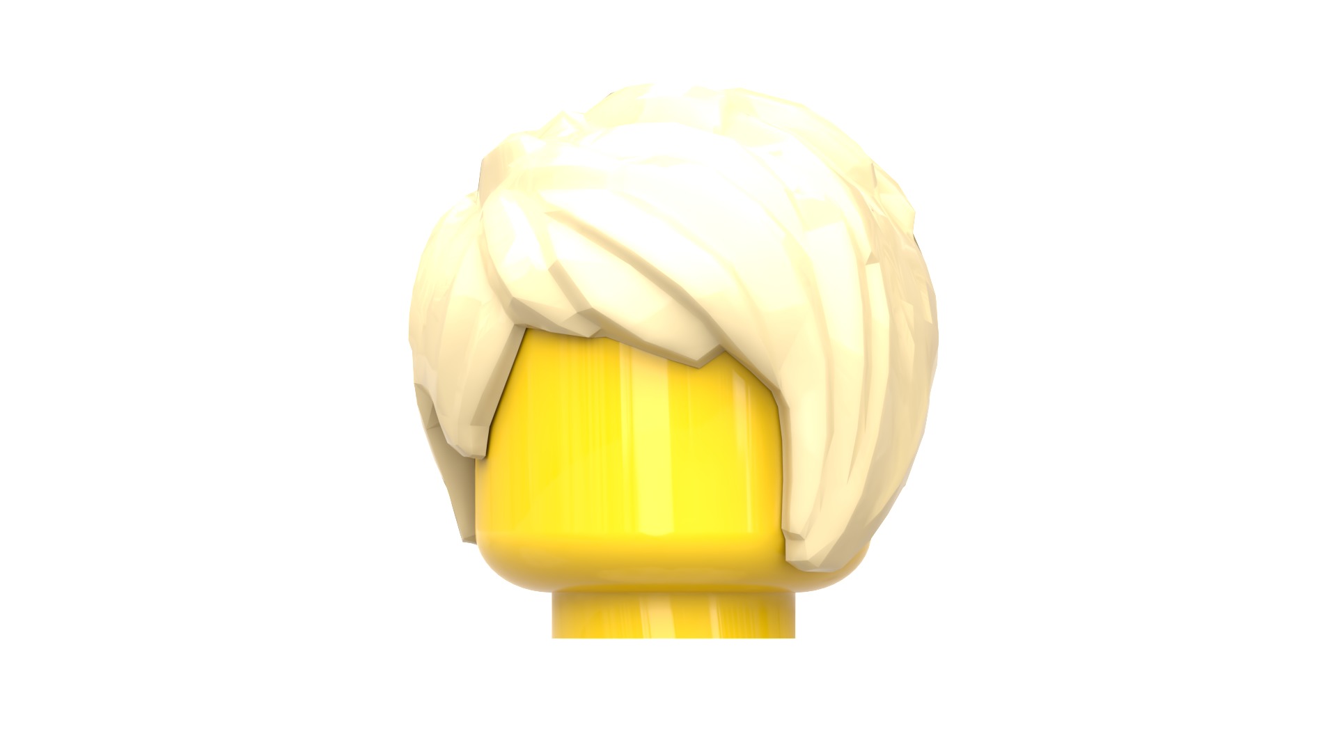 TwinD Lego  - Minifigure Hair pack 2 3D print model_20