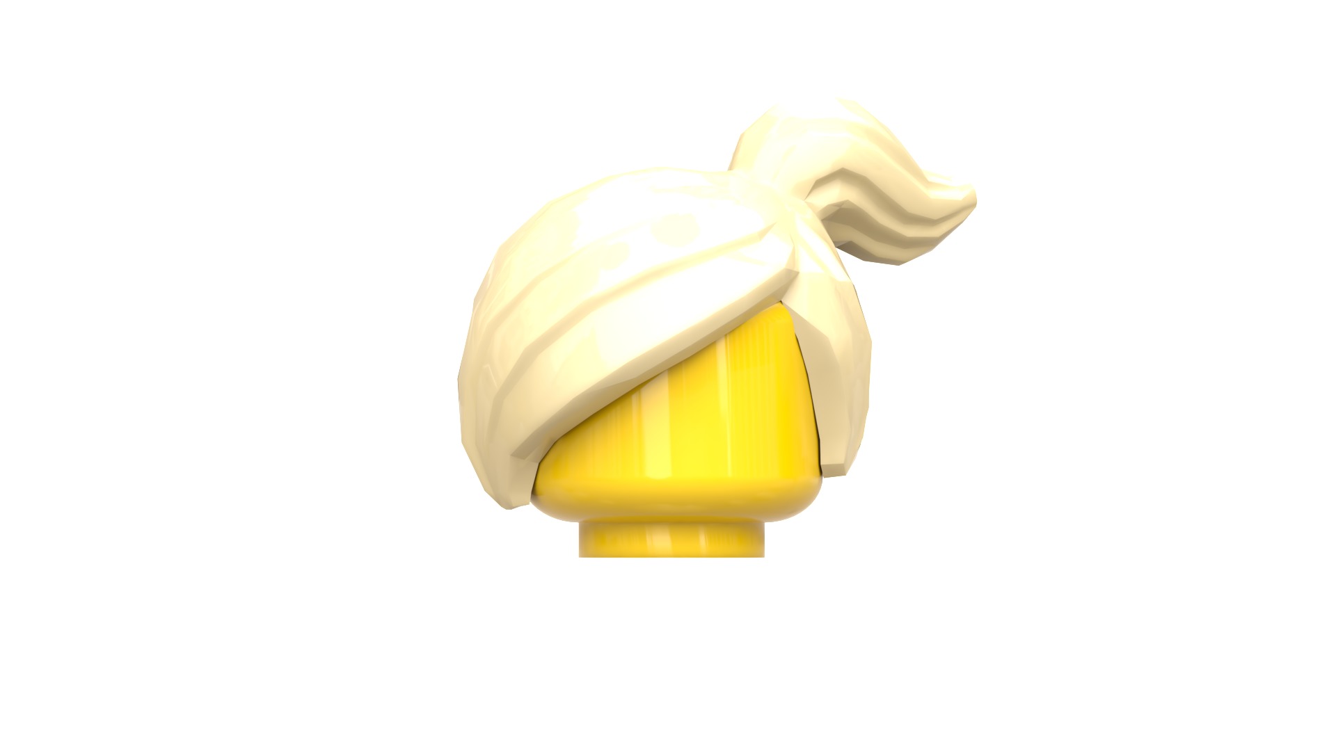 TwinD Lego  - Minifigure Hair pack 2 3D print model_12