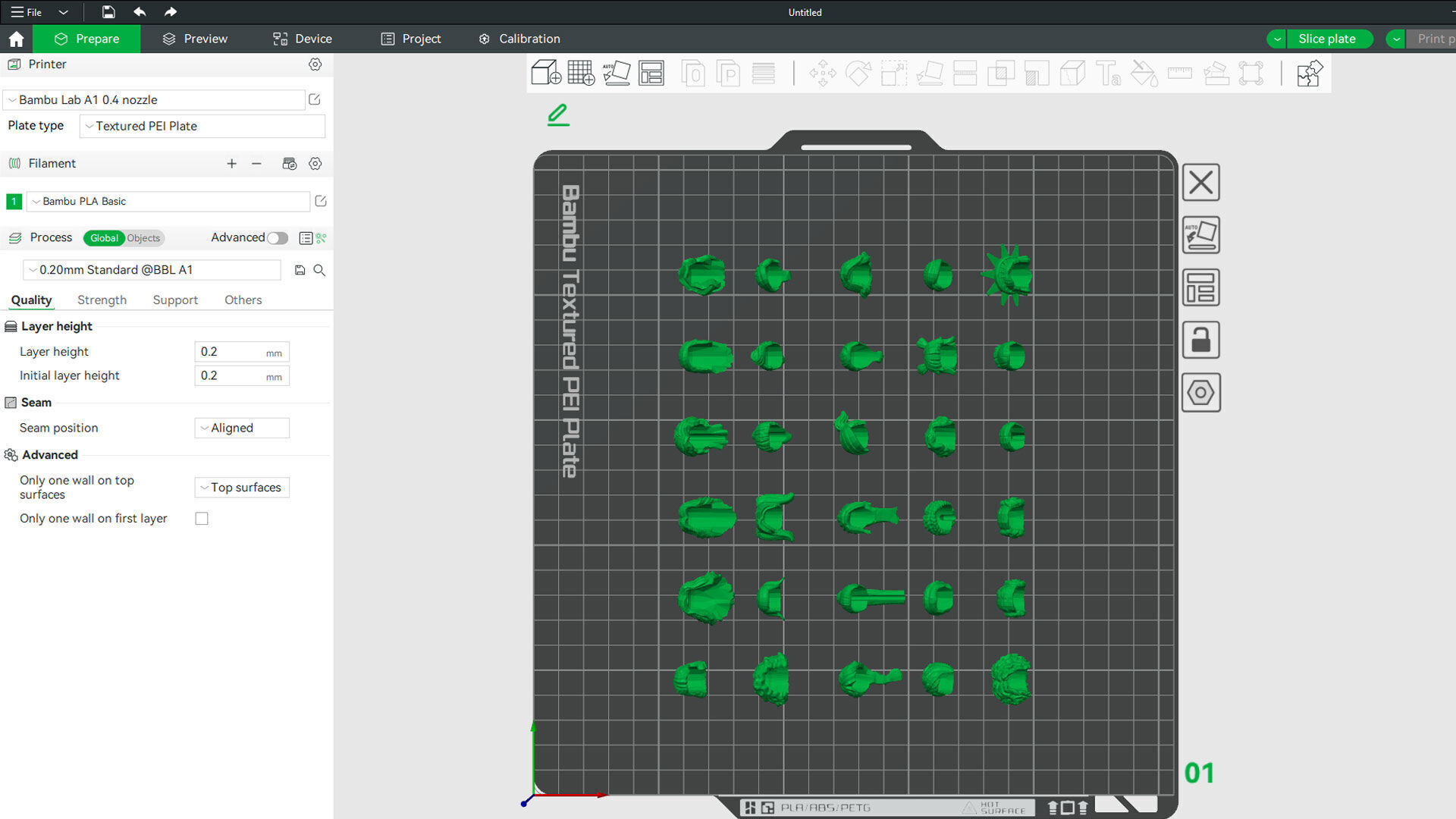 TwinD Lego  - Minifigure Hair pack 2 3D print model_3