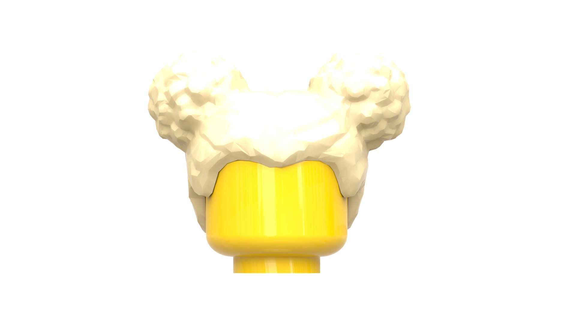 TwindBricks3D - Minifigure Hair pack 3 3D print model_8