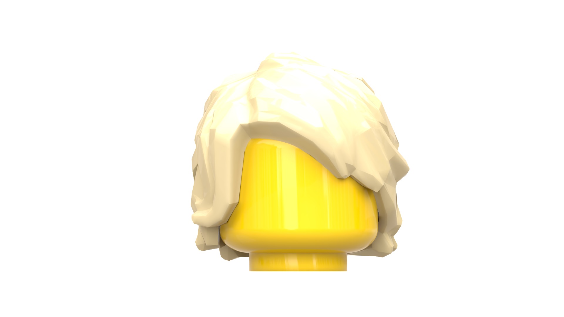 TwindBricks3D - Minifigure Hair pack 3 3D print model_31