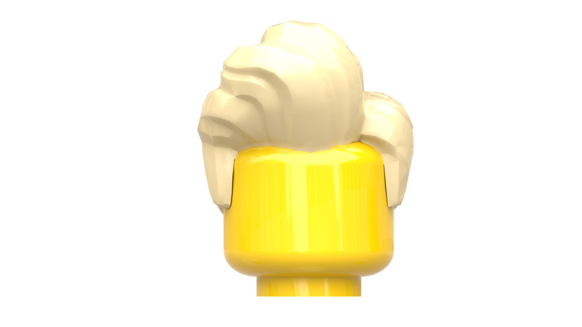 TwindBricks3D - Minifigure Hair pack 3 3D print model_21